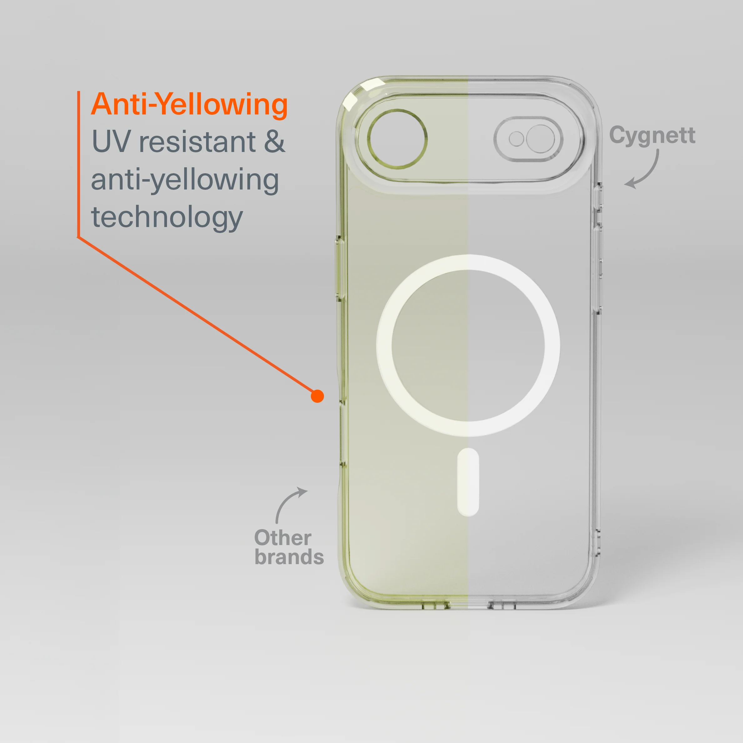 Magnetic Clear Case for iPhone Air - Image 4