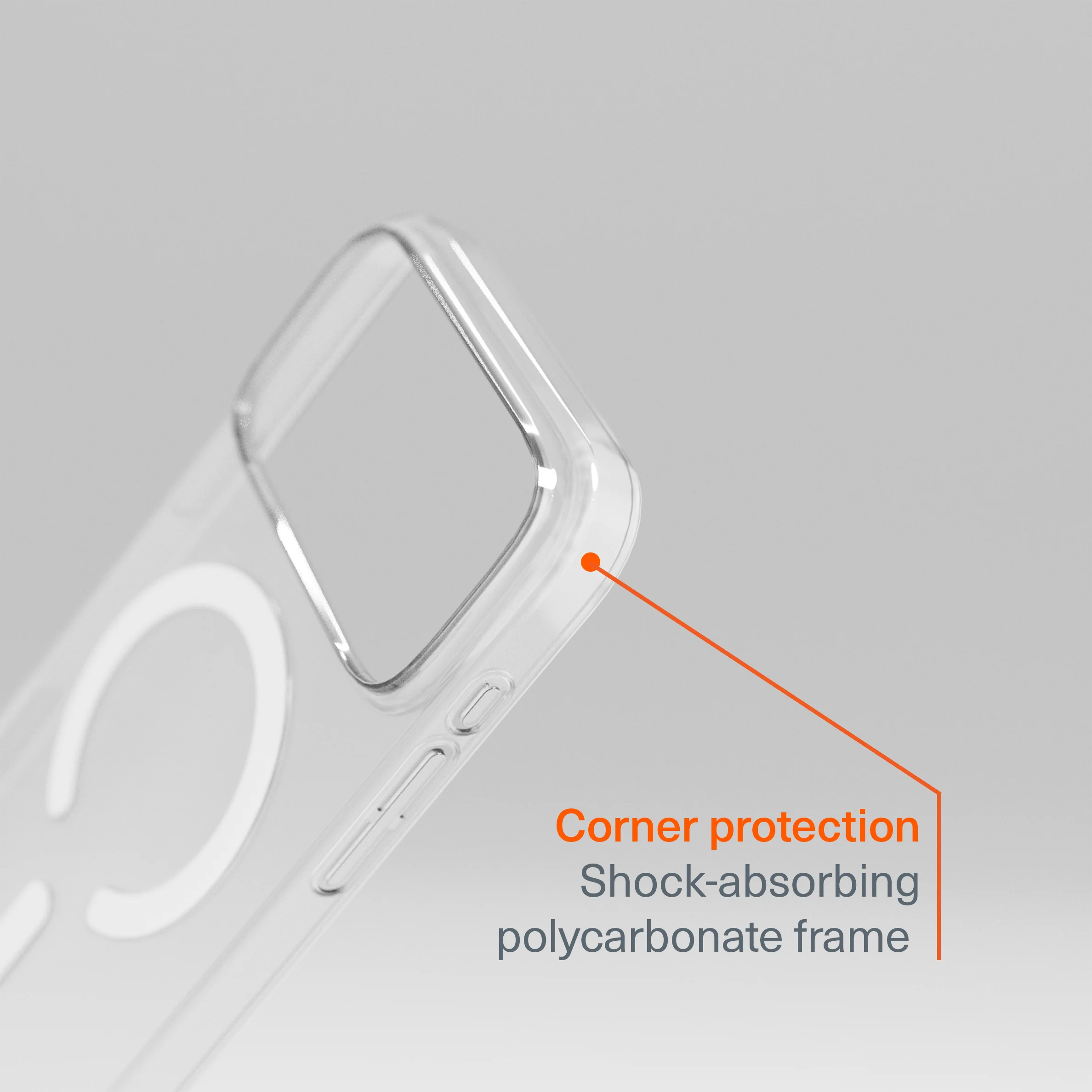 Ultra-Slim Magnetic Clear Case for iPhone 17 Pro Max - Image 3