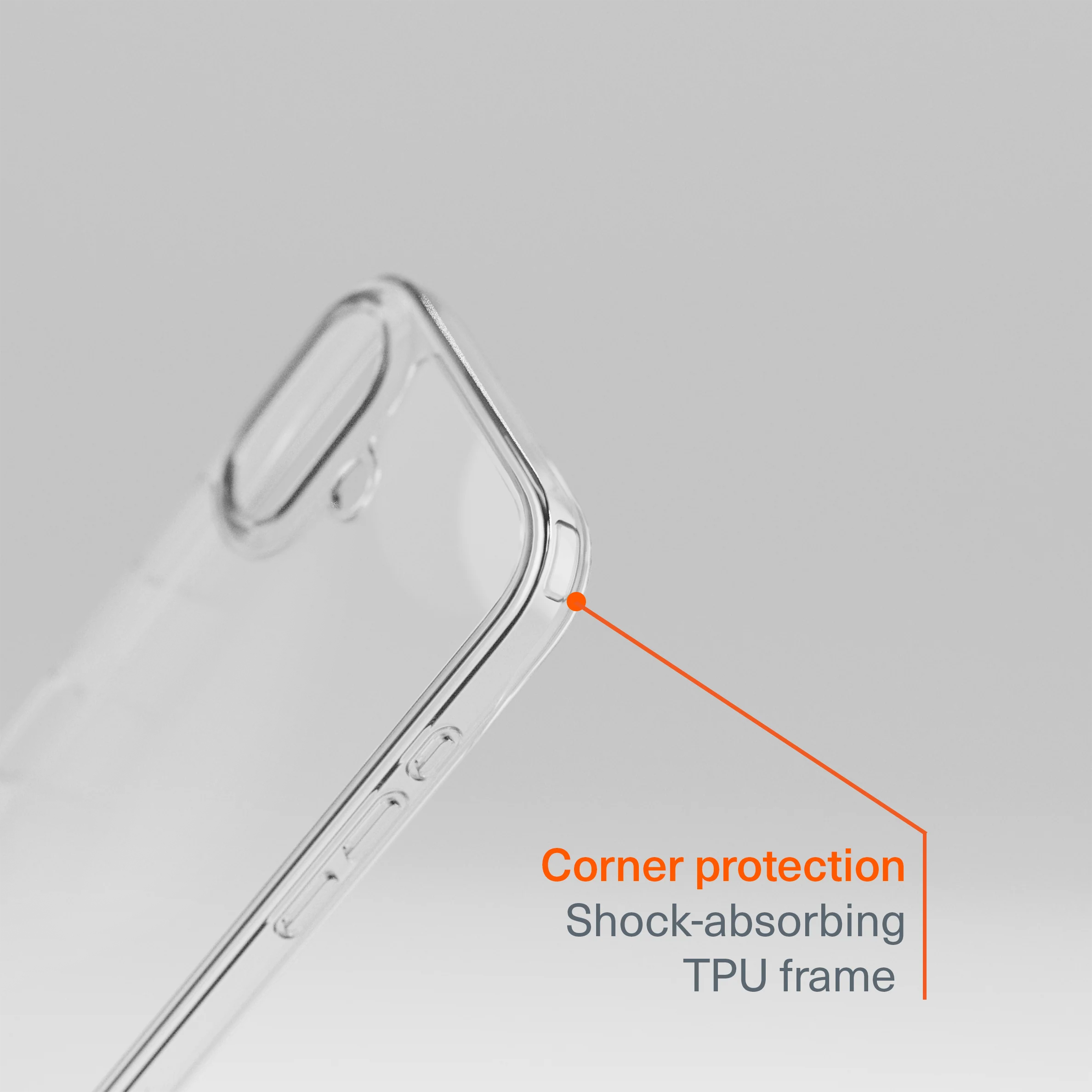 Protective Clear Case for iPhone 17 - Image 3