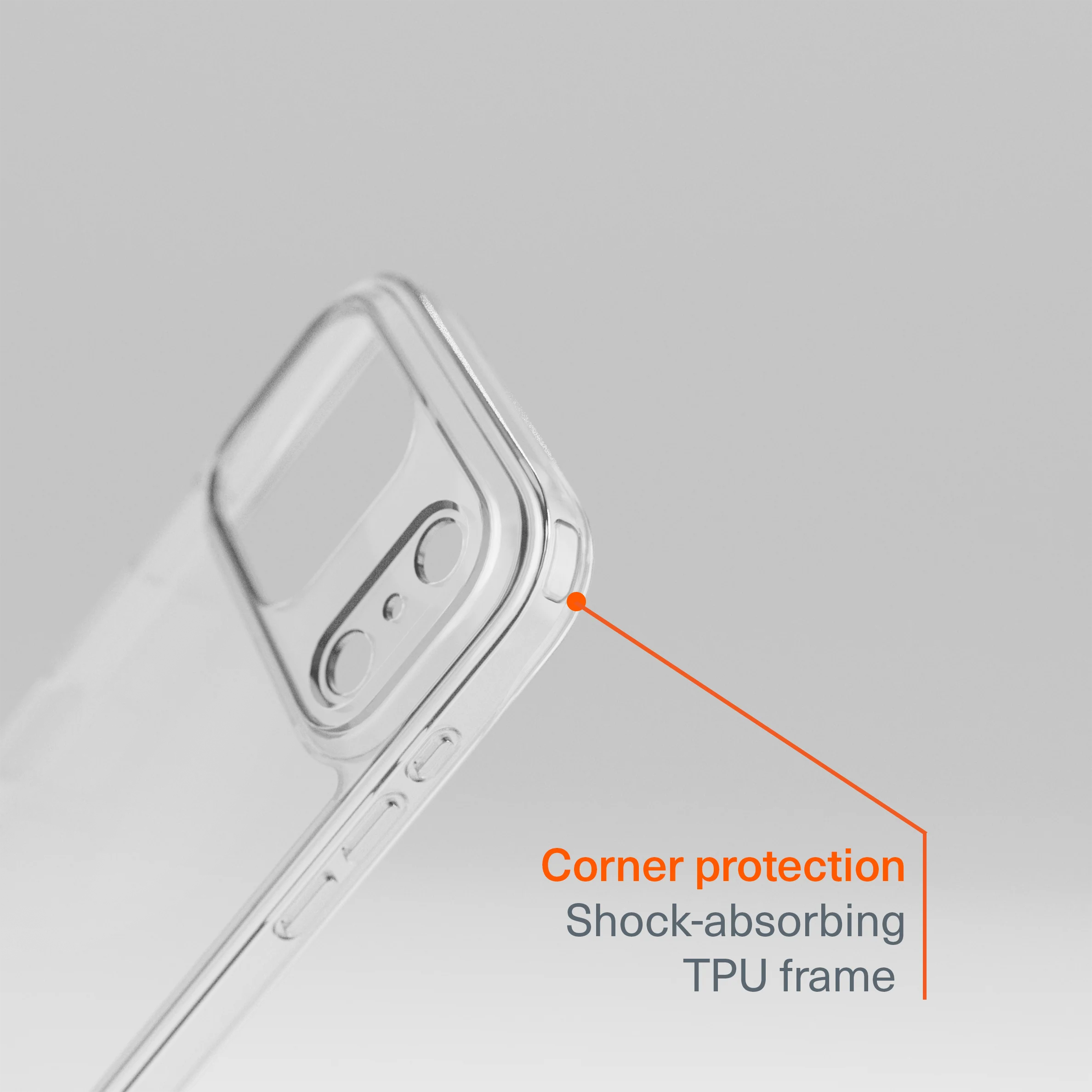 Protective Clear Case for iPhone 17 Pro Max - Image 3