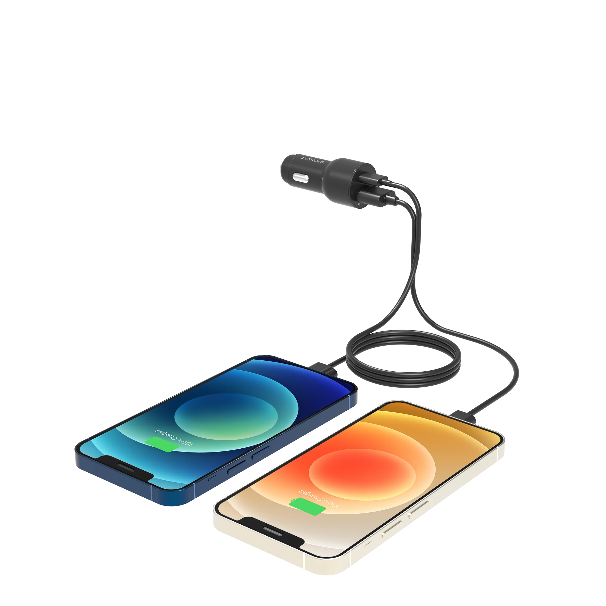 20W Dual Port USB-C & USB-A Car Charger - Image 4