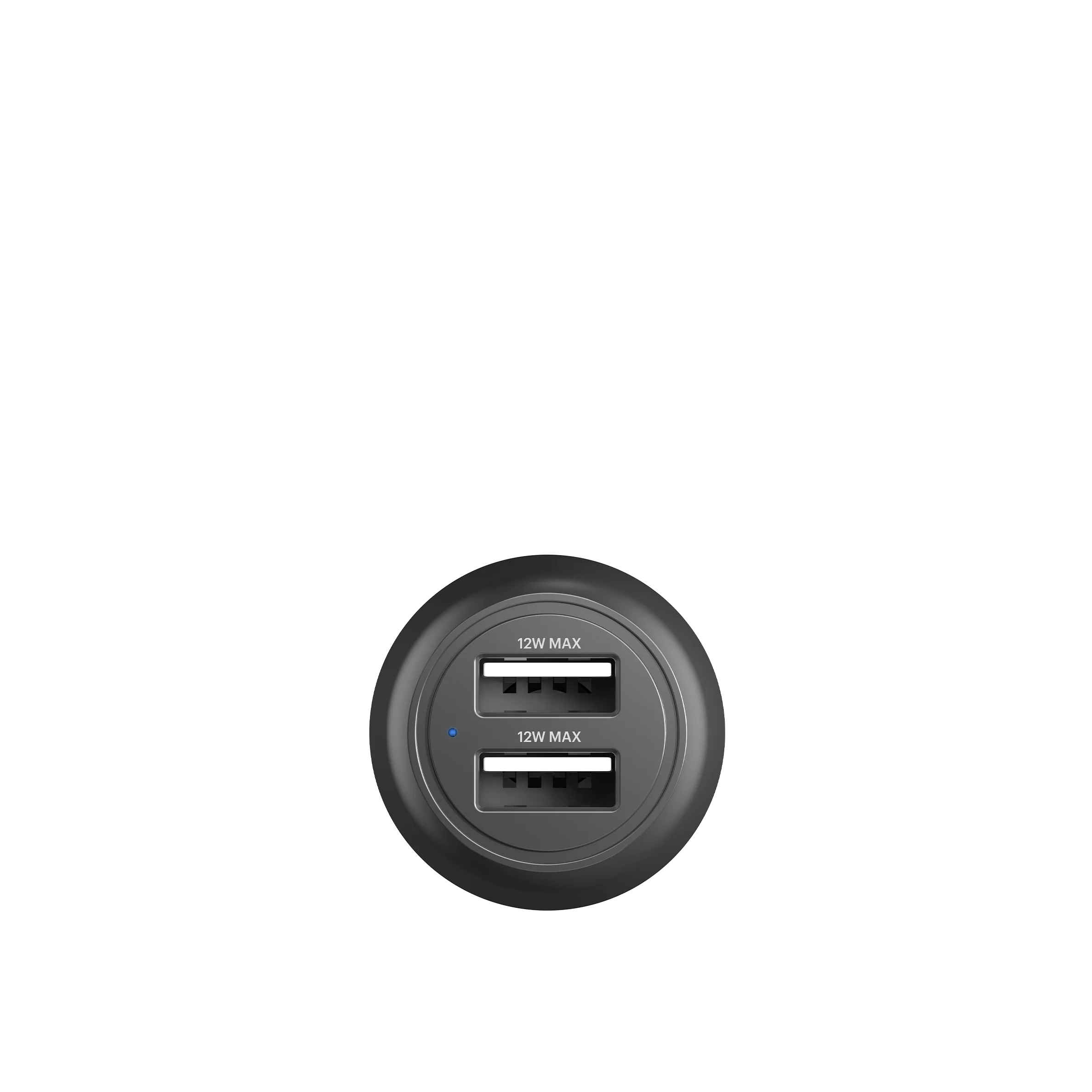 12W Dual Port Car Charger - Image 2
