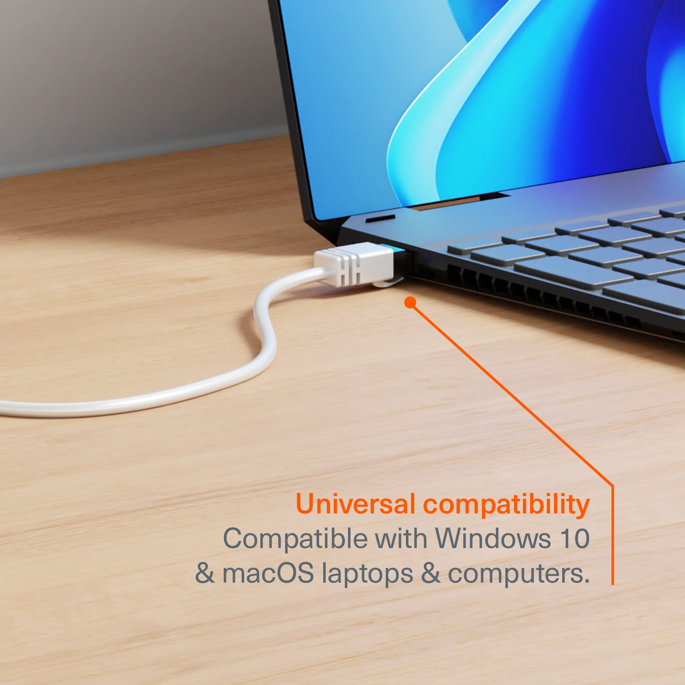 CAT6 RJ45 Gigabit Ethernet Cable - 10M - Image 4