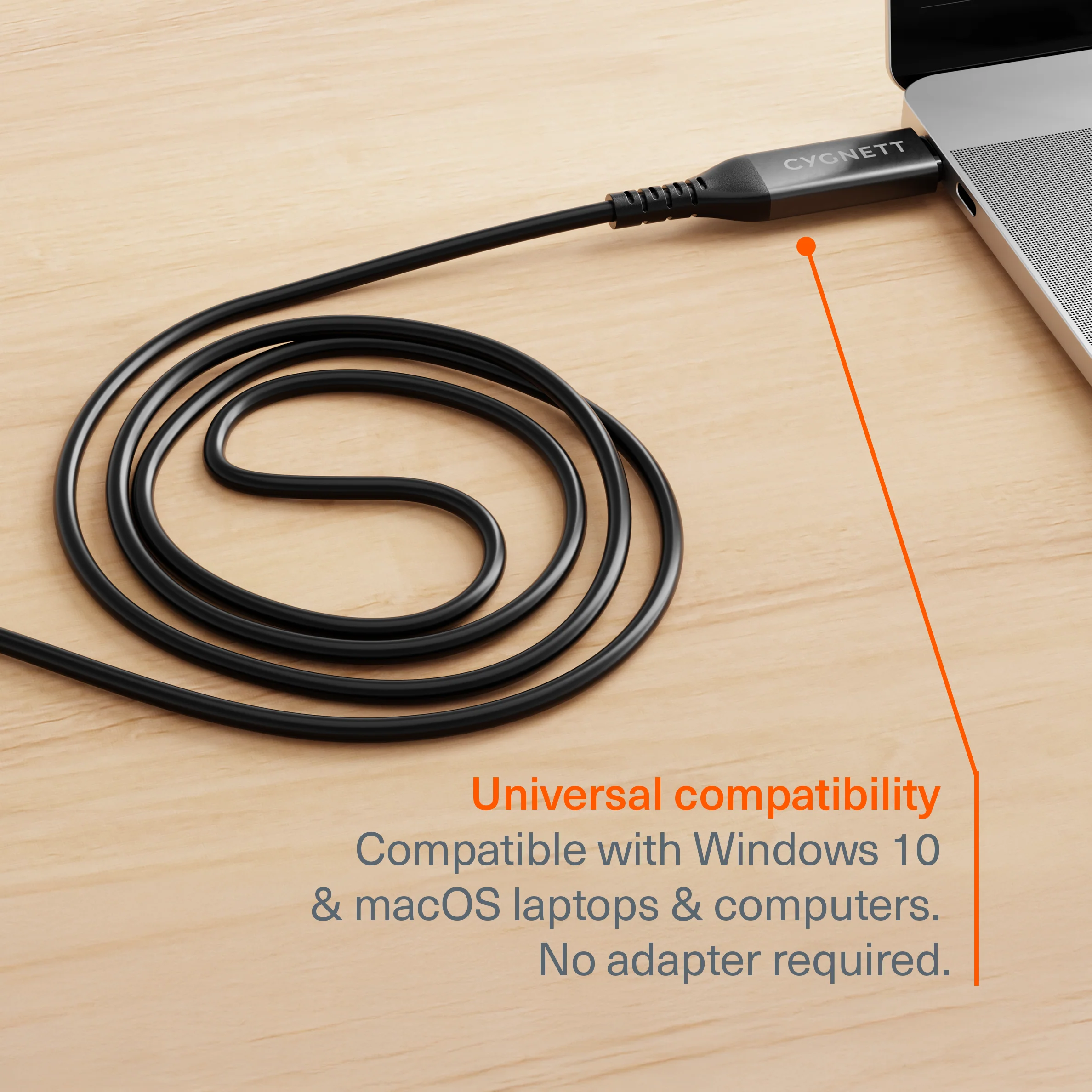 USB-C to RJ45 Gigabit Ethernet Cable - 5M - Image 4