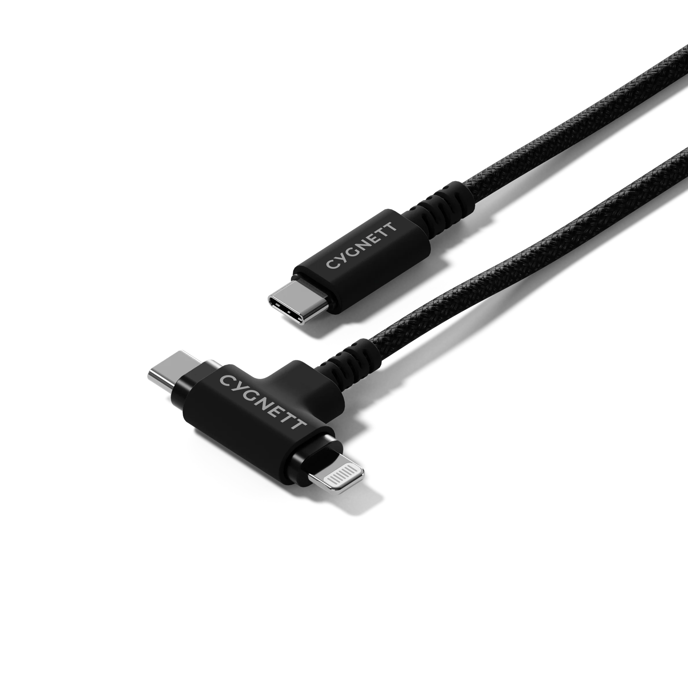 60W USB-C to 2-in-1 Cable - 1M