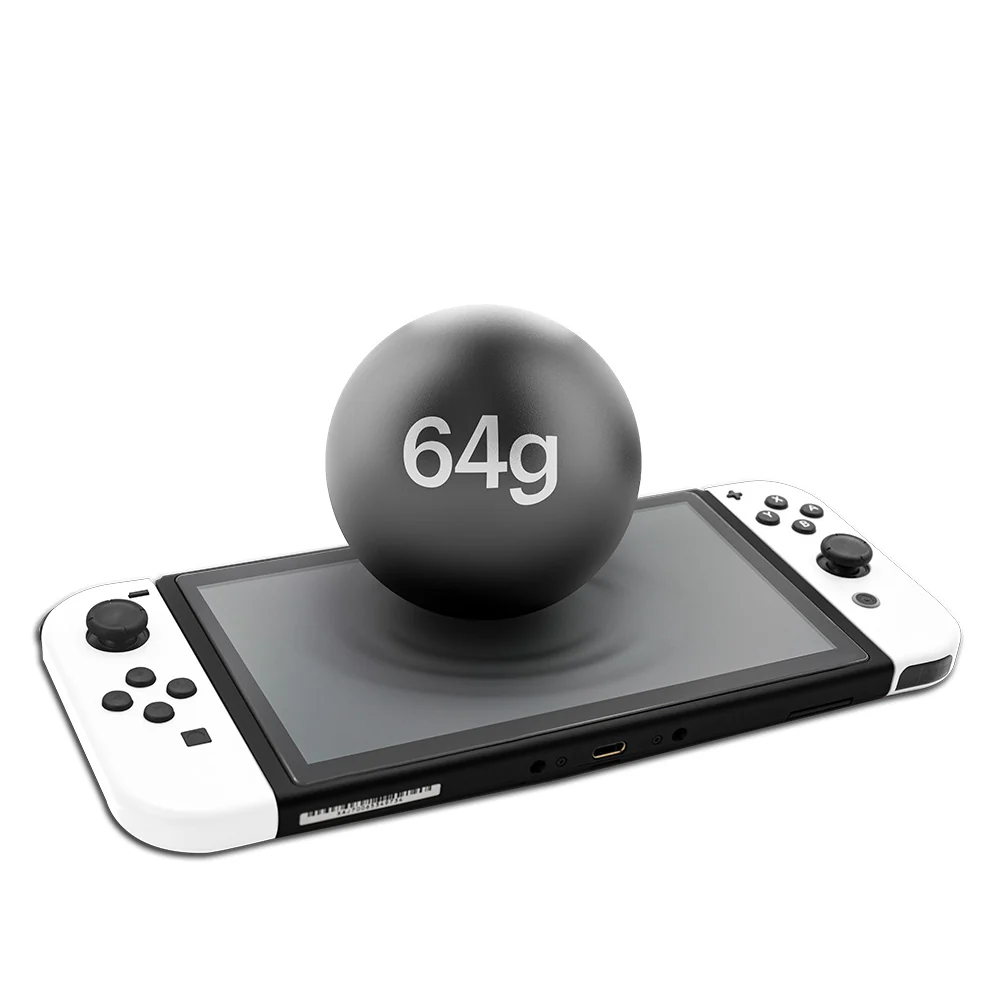 Nintendo Switch OLED Double Tempered Glass Screen Protector - Image 2