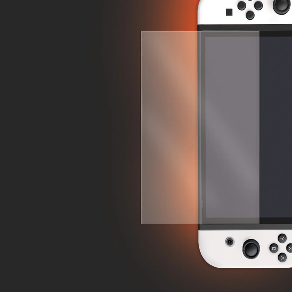 Nintendo Switch OLED Double Tempered Glass Screen Protector - Image 3