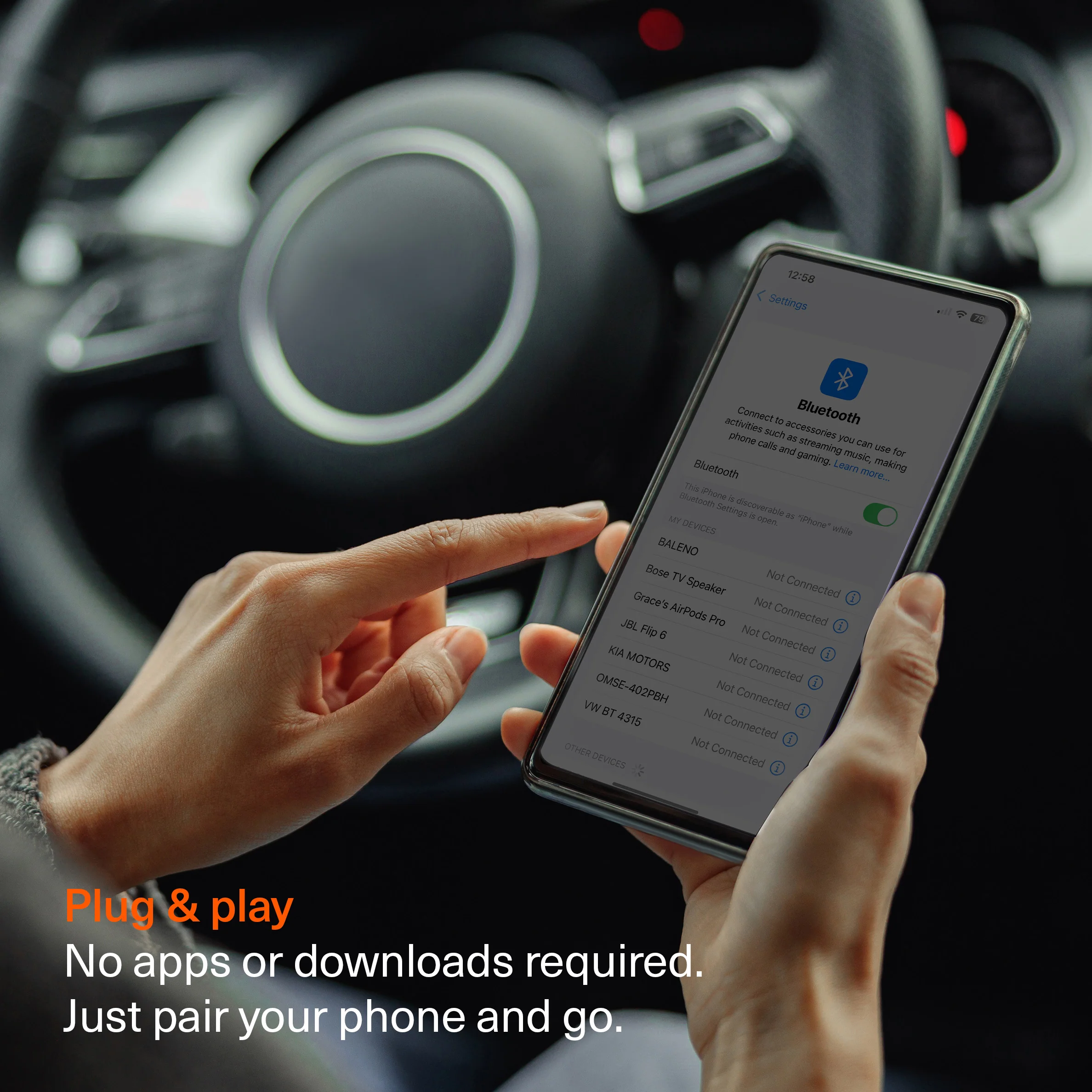 Wireless Apple CarPlay™ & Android Auto™ Adapter - Image 3