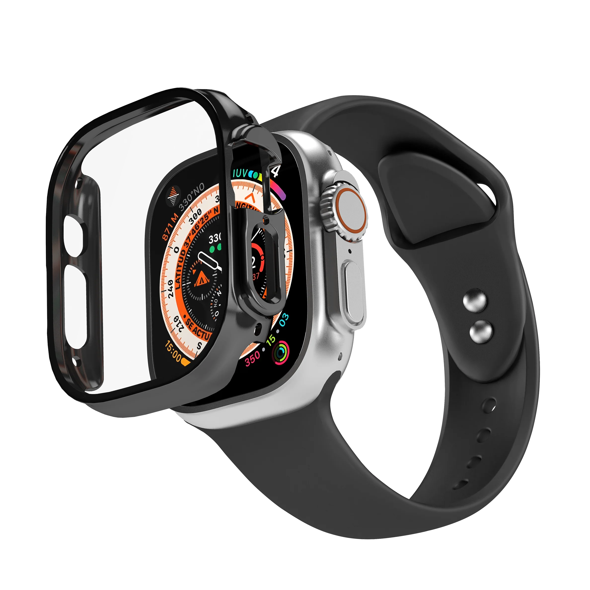 Apple Watch Case + Integrated Screen Protector for Ultra 2/Ultra (49mm)