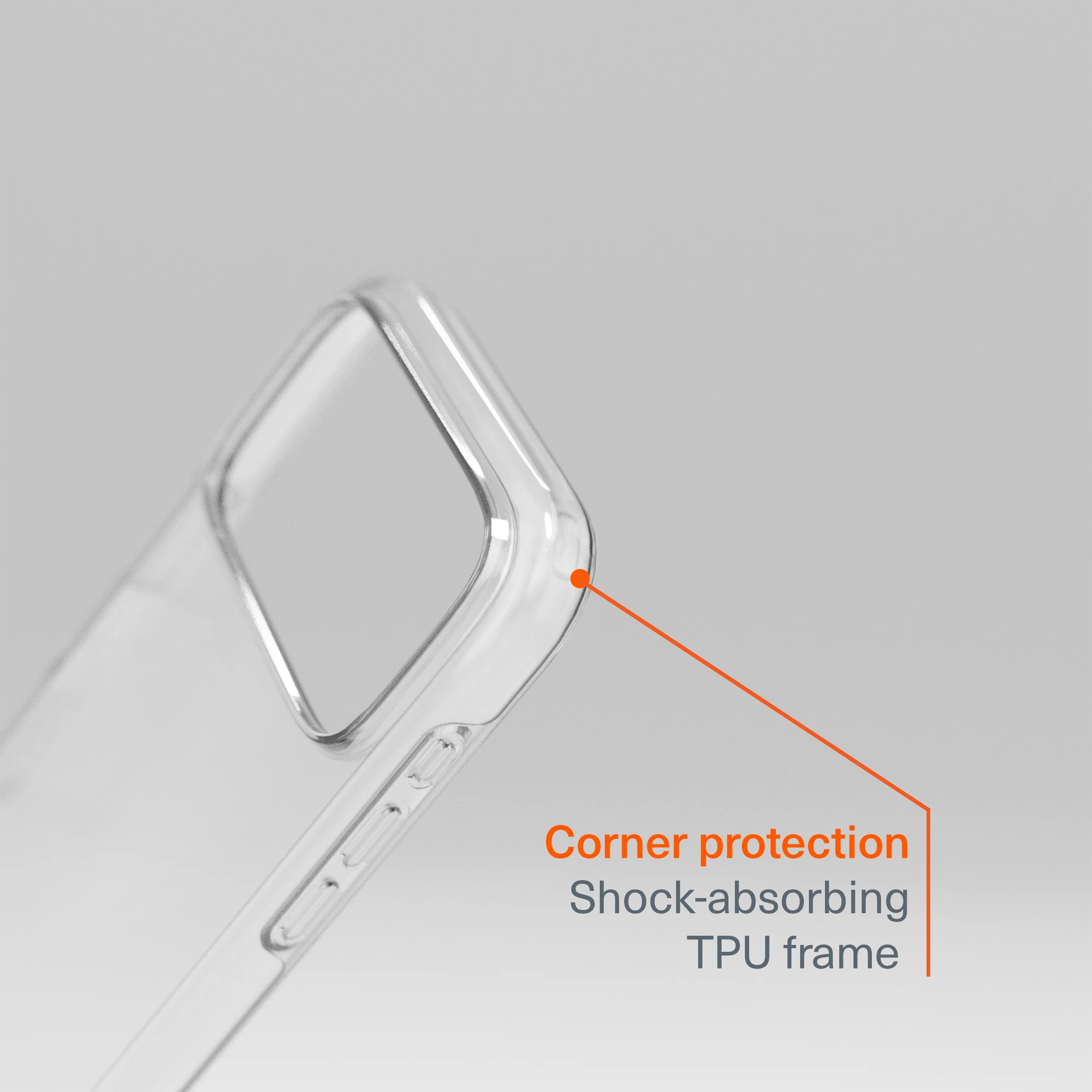 Protective Clear Case for iPhone 17 Pro Max - Image 3