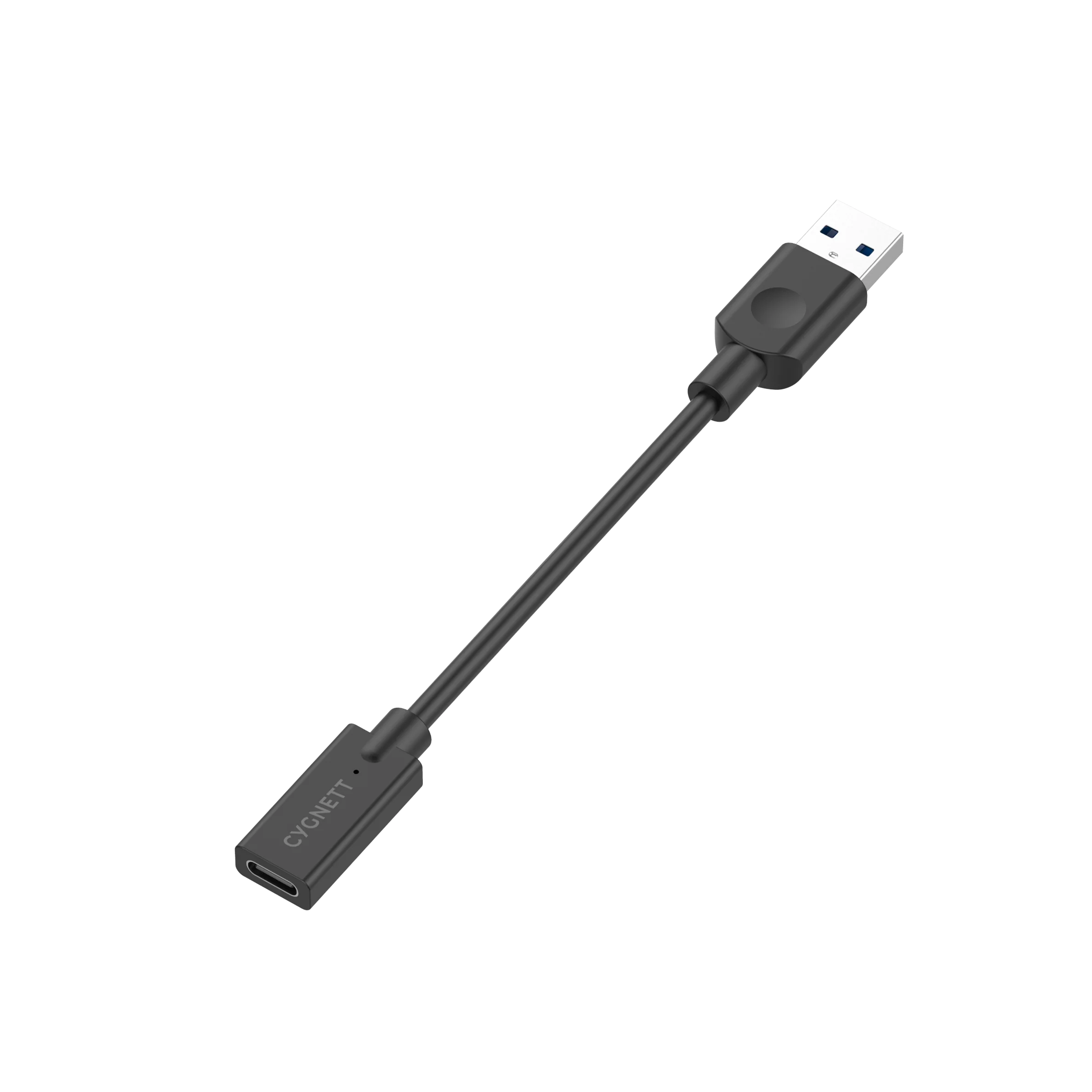 USB-A Male to USB-C Female Adapter - 10CM - Image 2