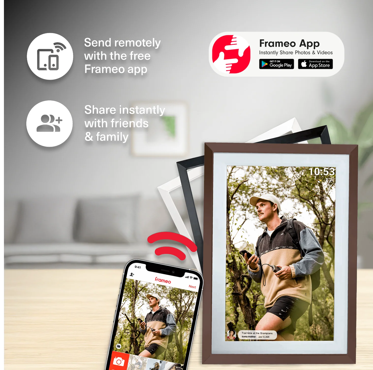 10 inch Digital Photo Frame - Image 2