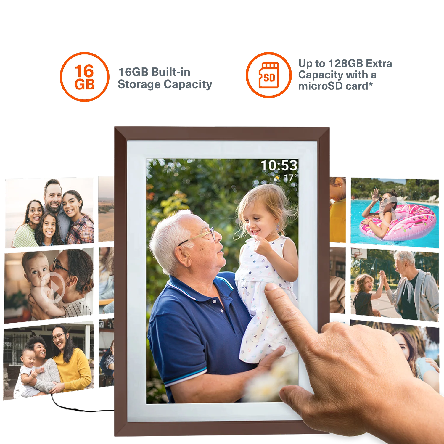 10 inch Digital Photo Frame - Image 4