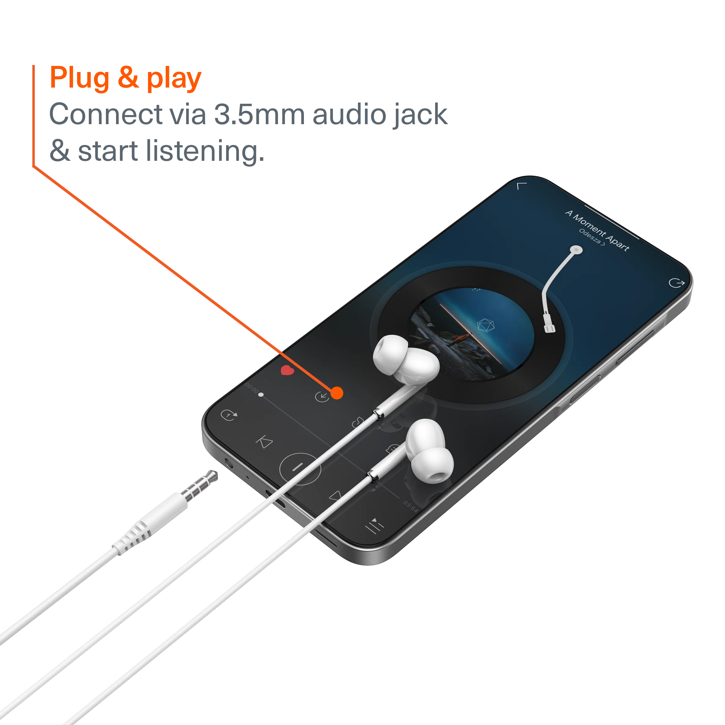In-Ear Wired Earphones 3.5mm - Image 2
