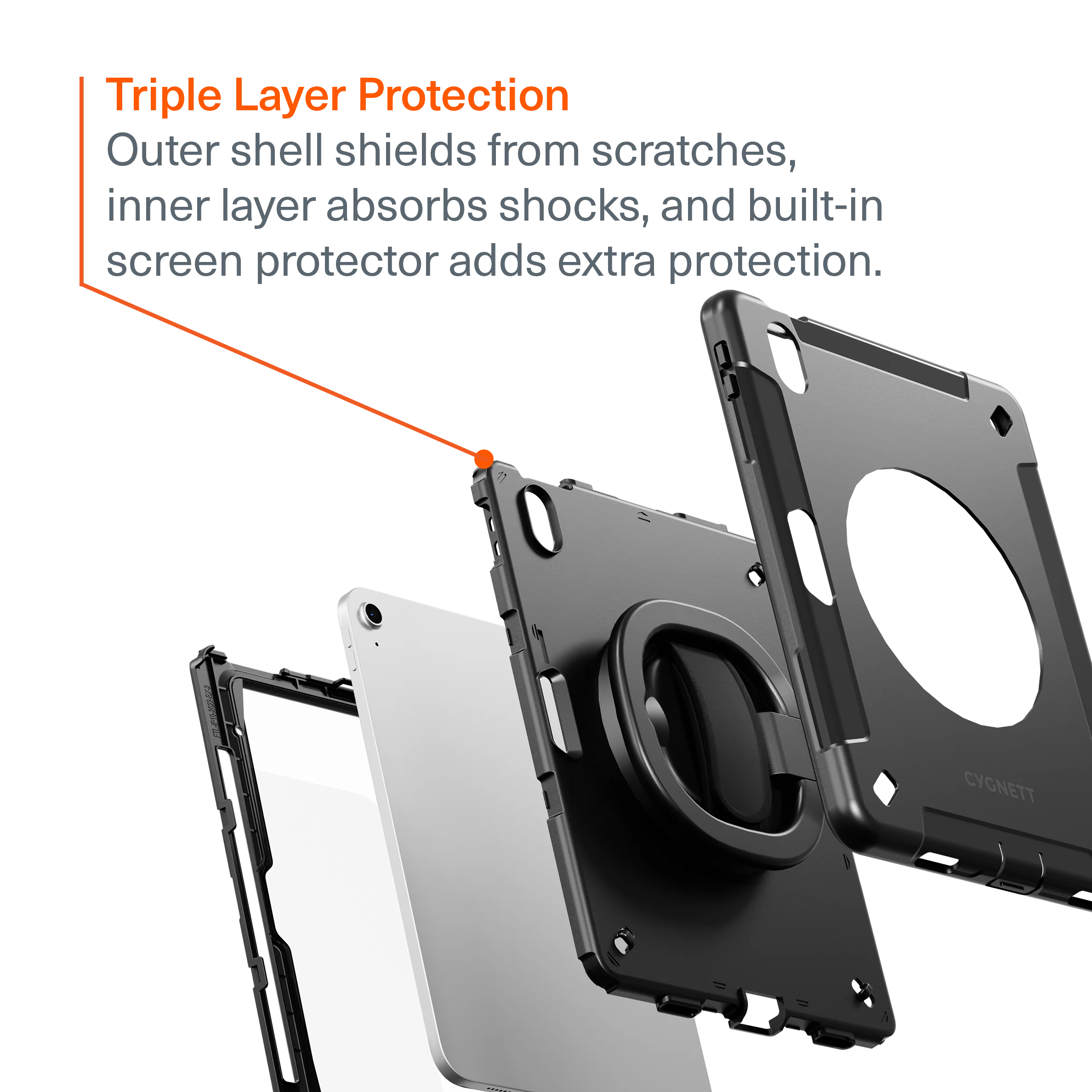 Heavy Duty Case for iPad 10th Gen / A16 - Image 2