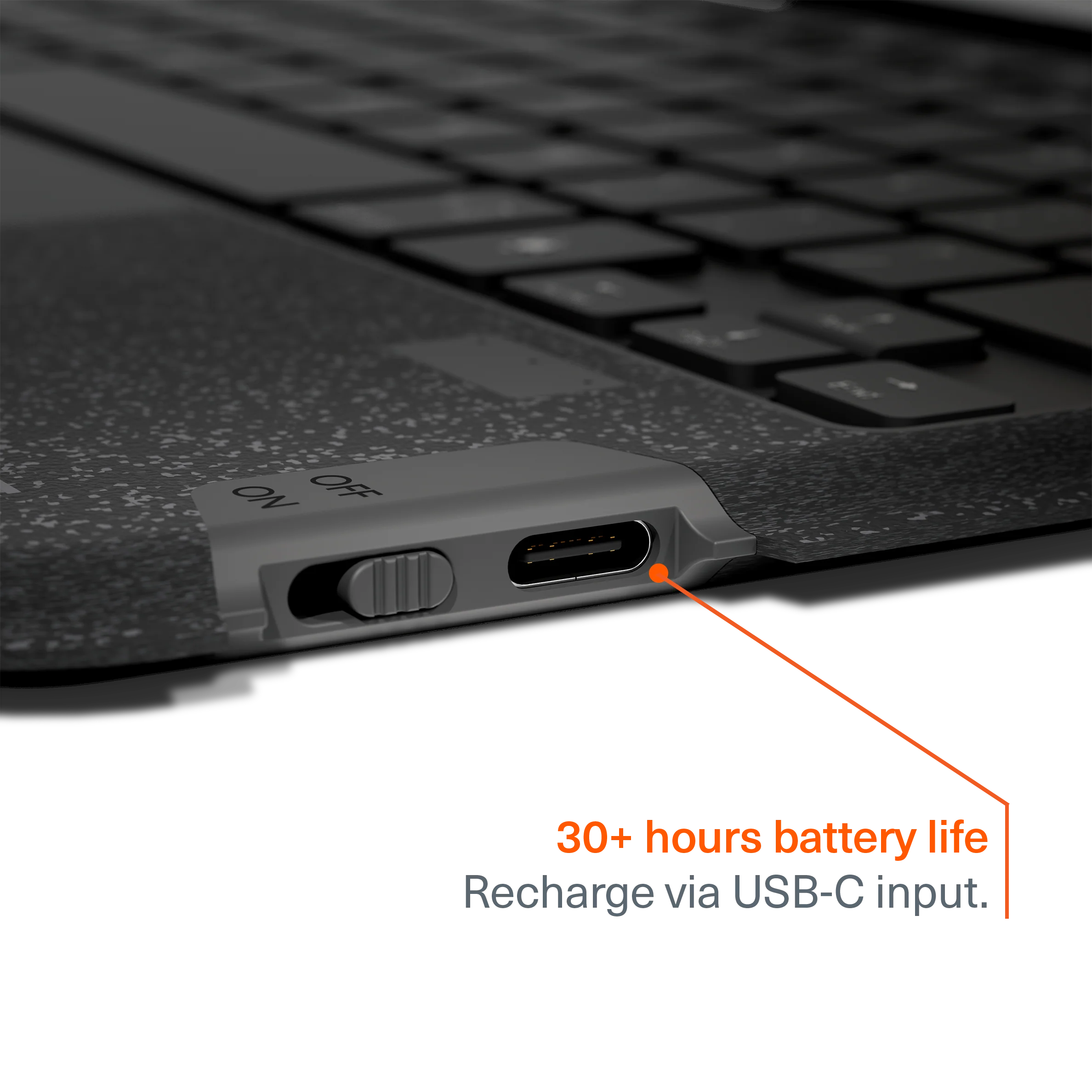 Magnetic Wireless Keyboard Case For iPad Air M4-M3-M2 13” - Image 4