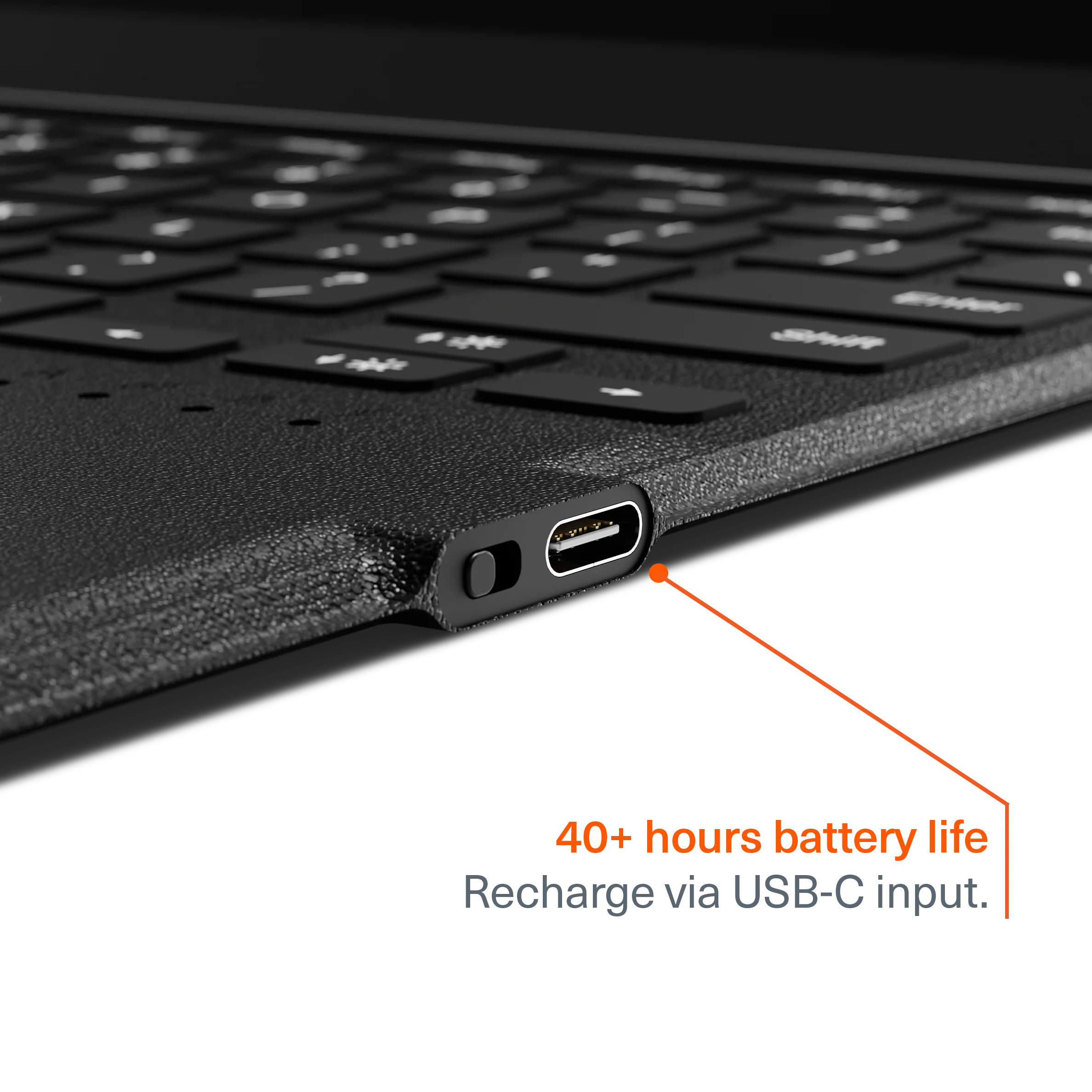 Magnetic Wireless Keyboard Case For Microsoft Surface 11th Gen - Image 4