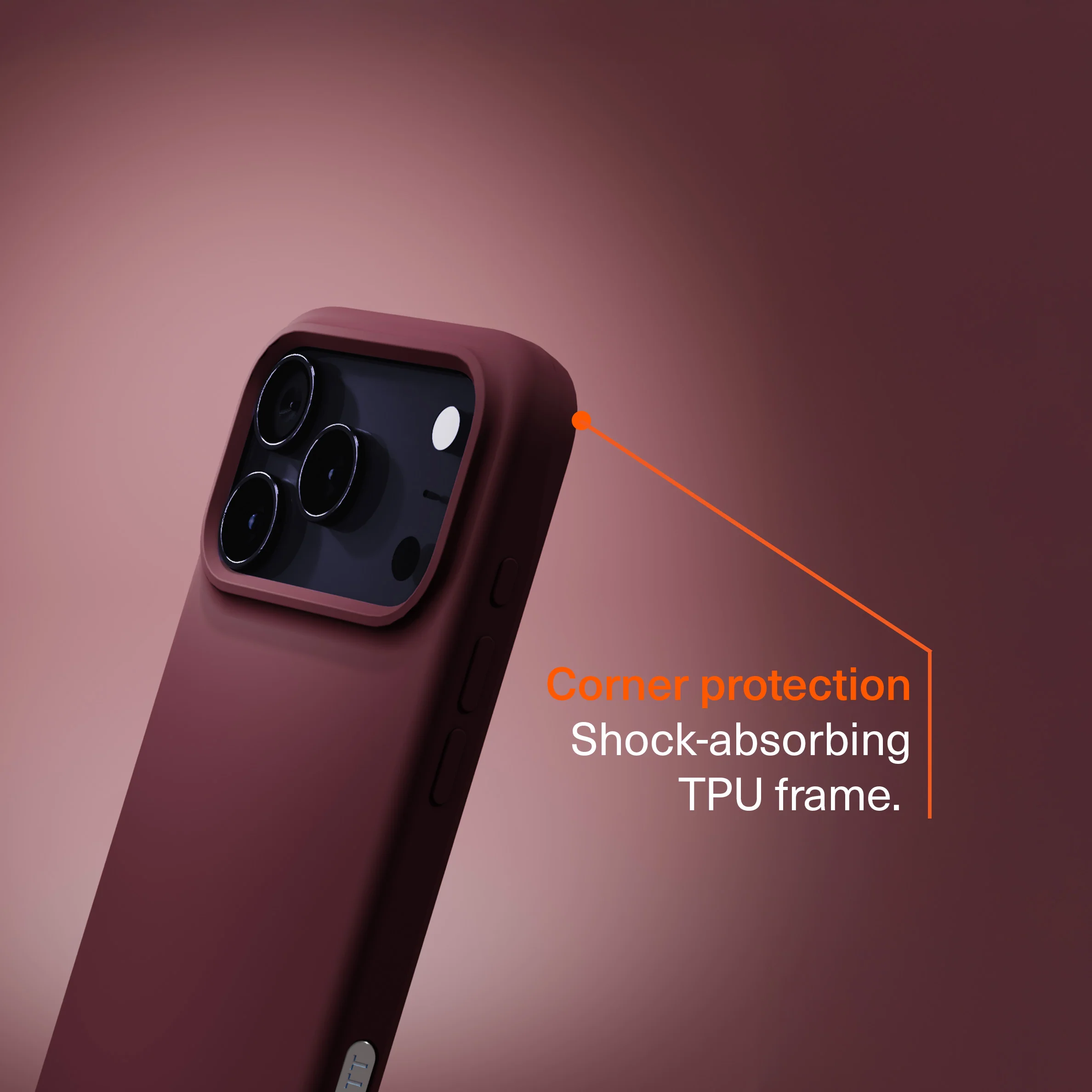 Magnetic Silicone Case for iPhone 17 Pro - Image 3