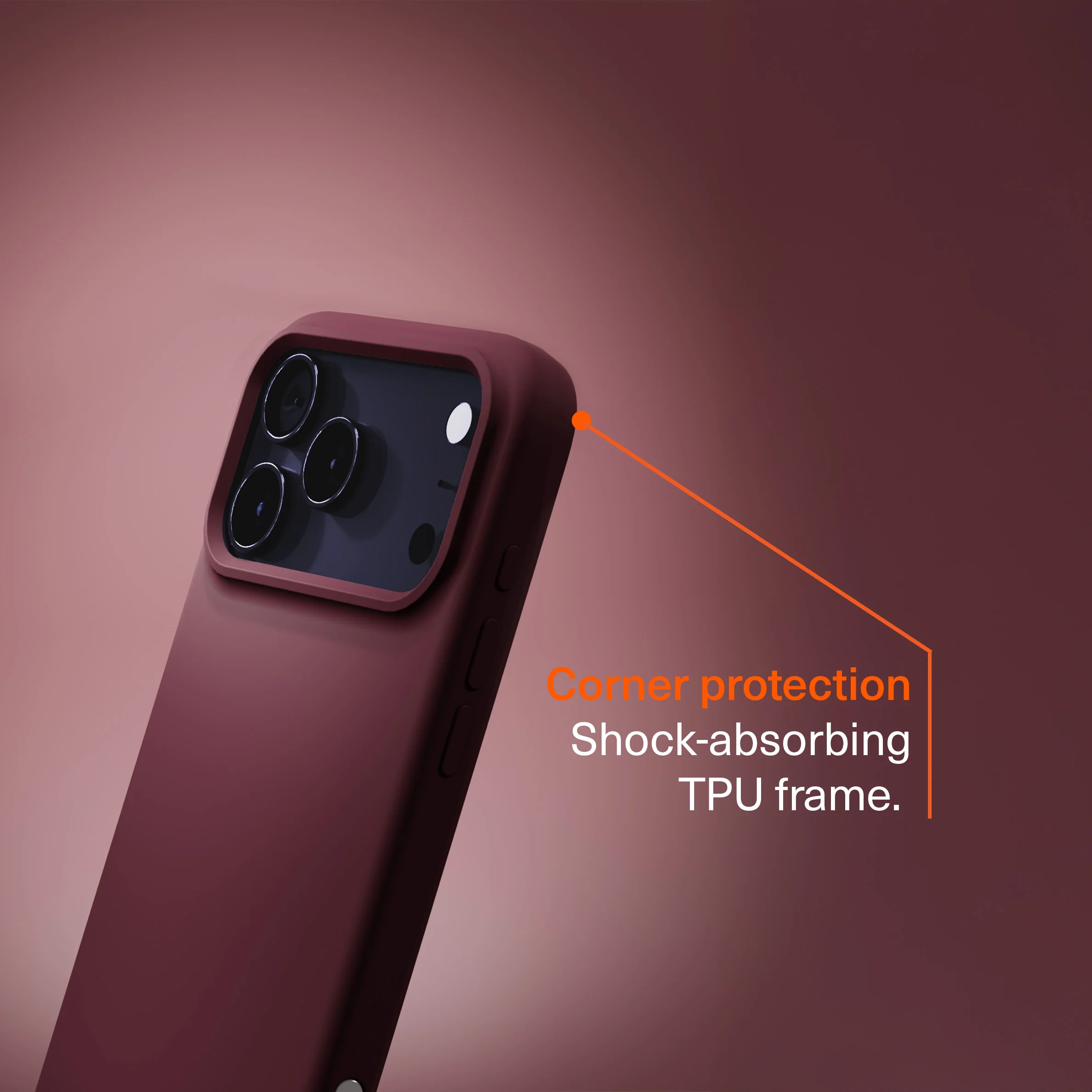 Magnetic Silicone Case for iPhone 17 Pro Max - Image 3