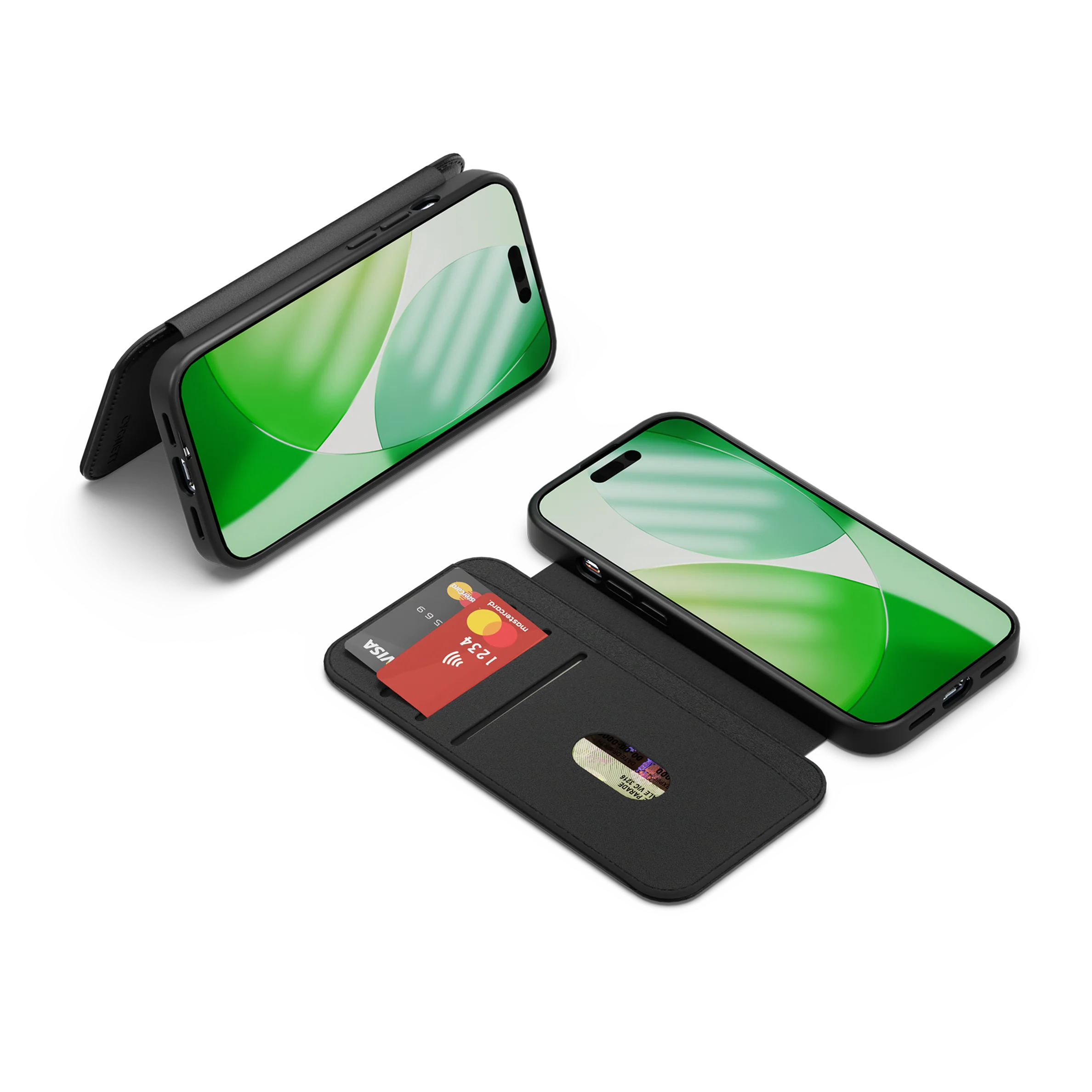 Magnetic Leather Wallet Case for iPhone 17 - Image 5