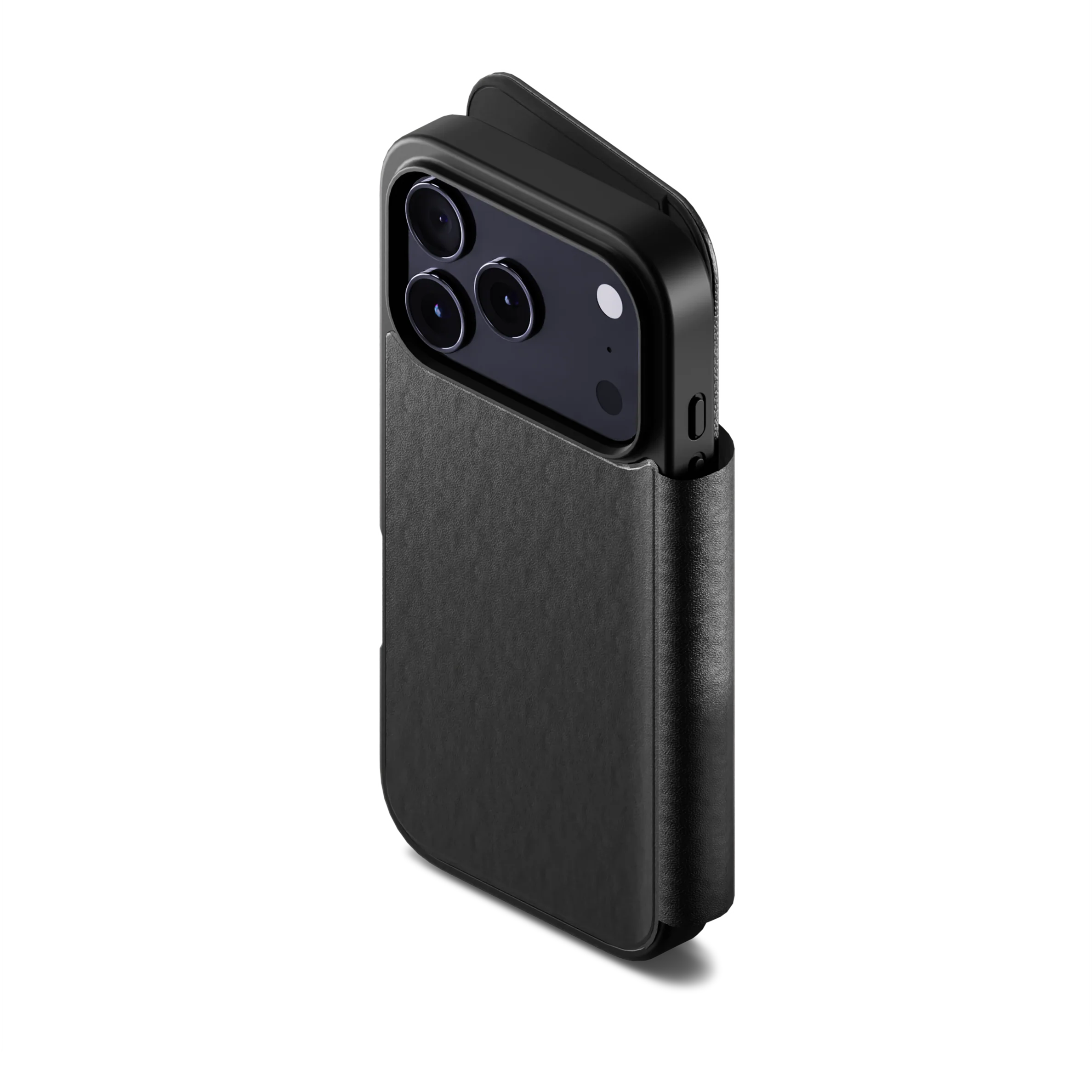 Magnetic Leather Wallet Case for iPhone 17 Pro