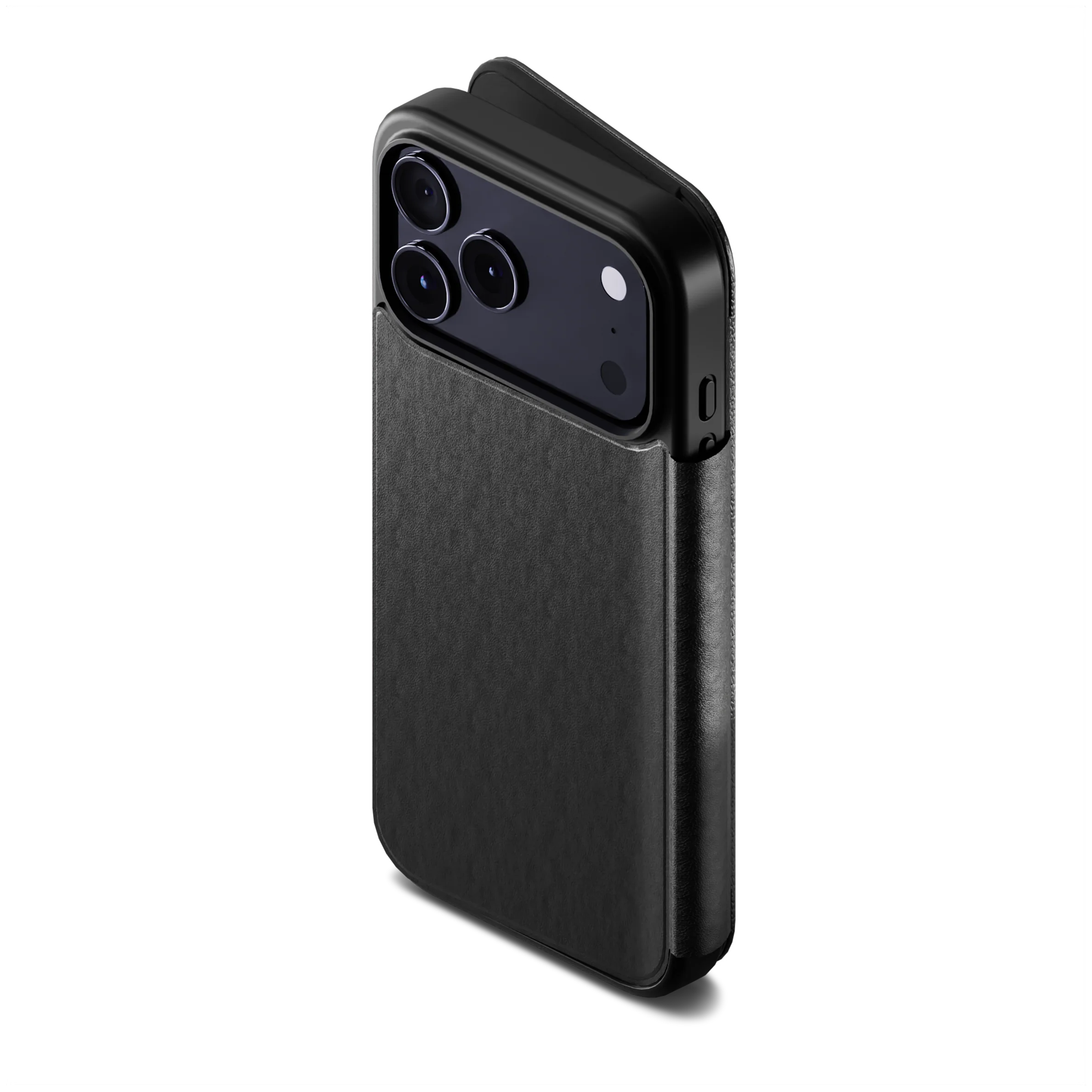 Magnetic Leather Wallet Case for iPhone 17 Pro Max