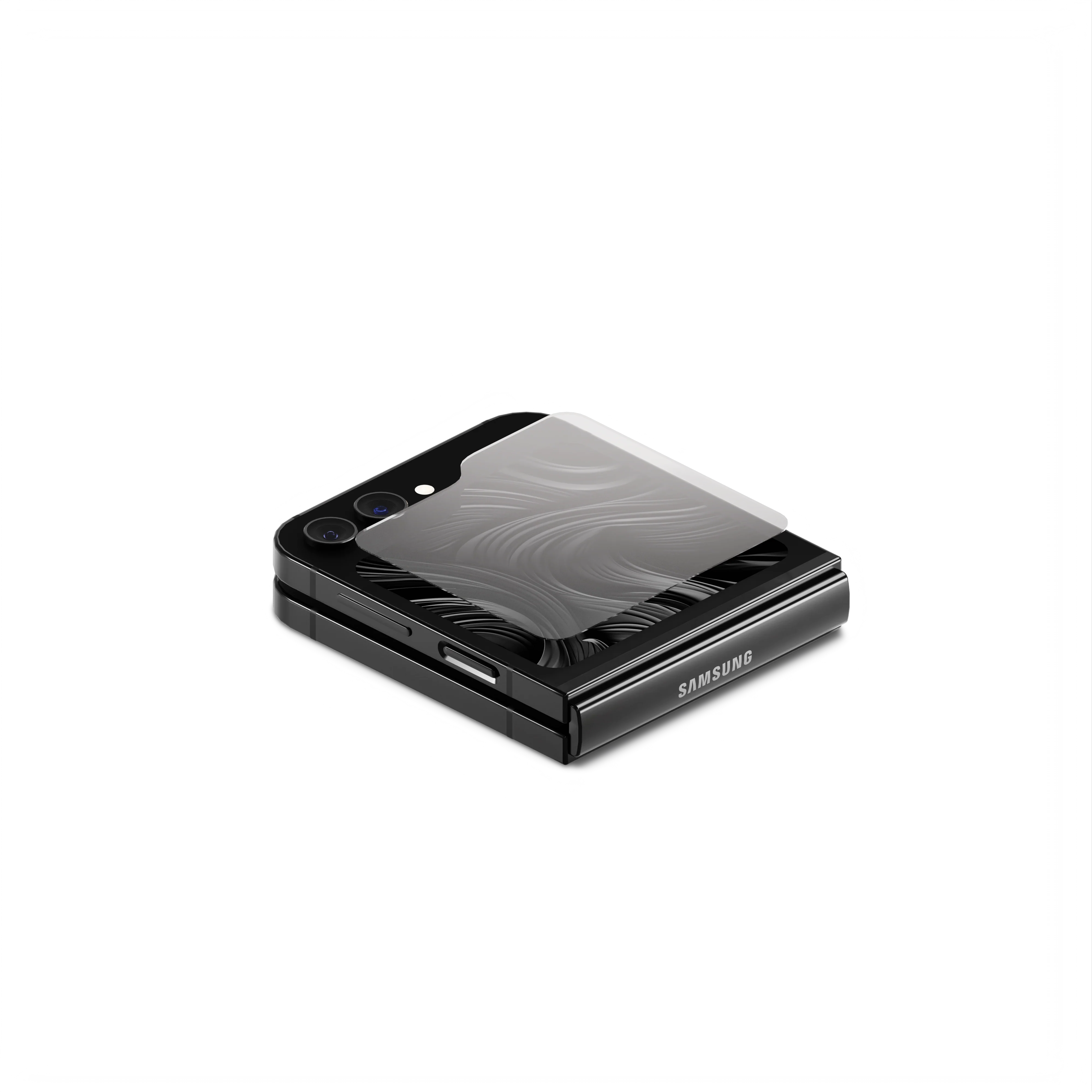 Glass Screen Protector For Galaxy Z Flip 6 - Image 2