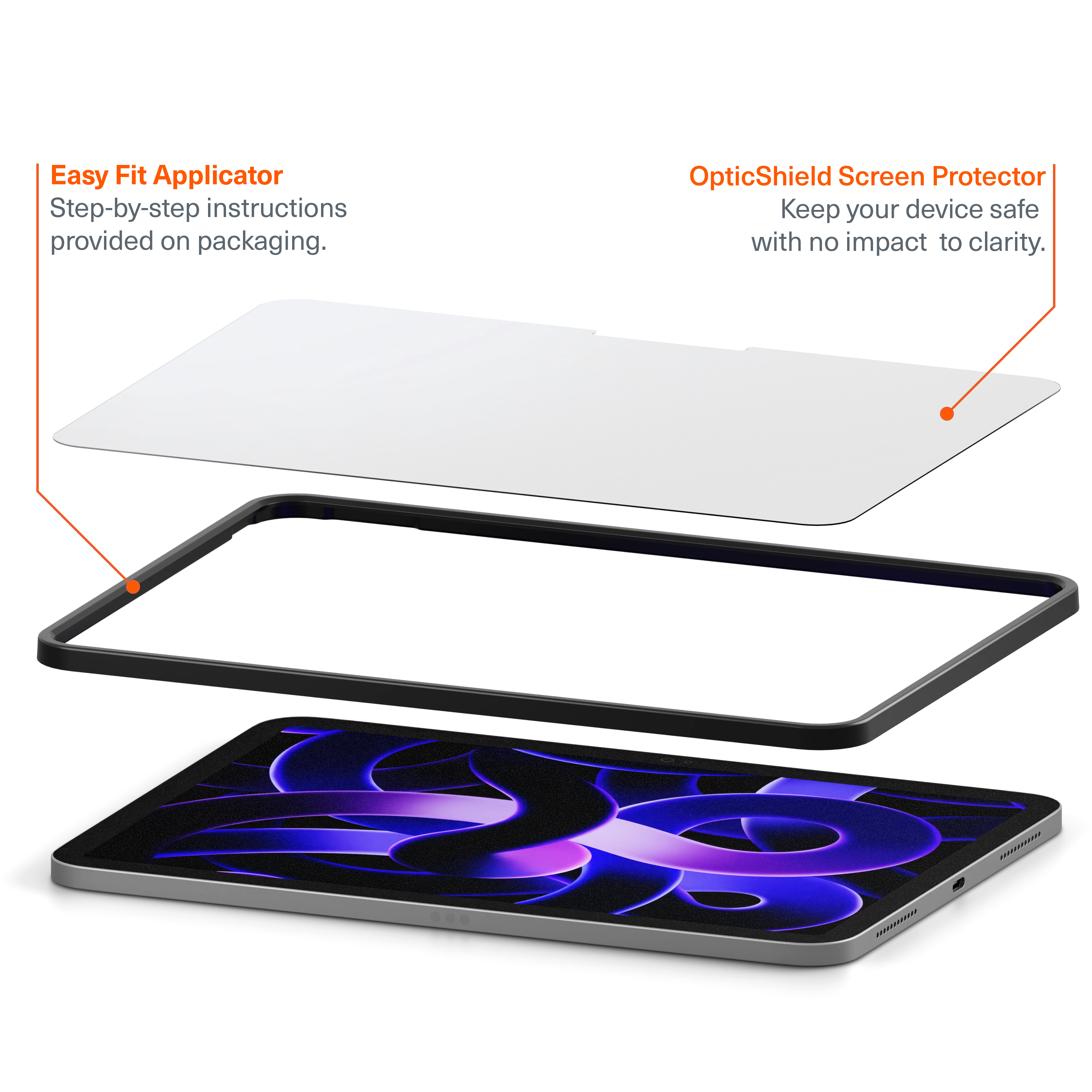 Glass Screen Protector for iPad Air 11" (M4-M3-M2) - Image 3