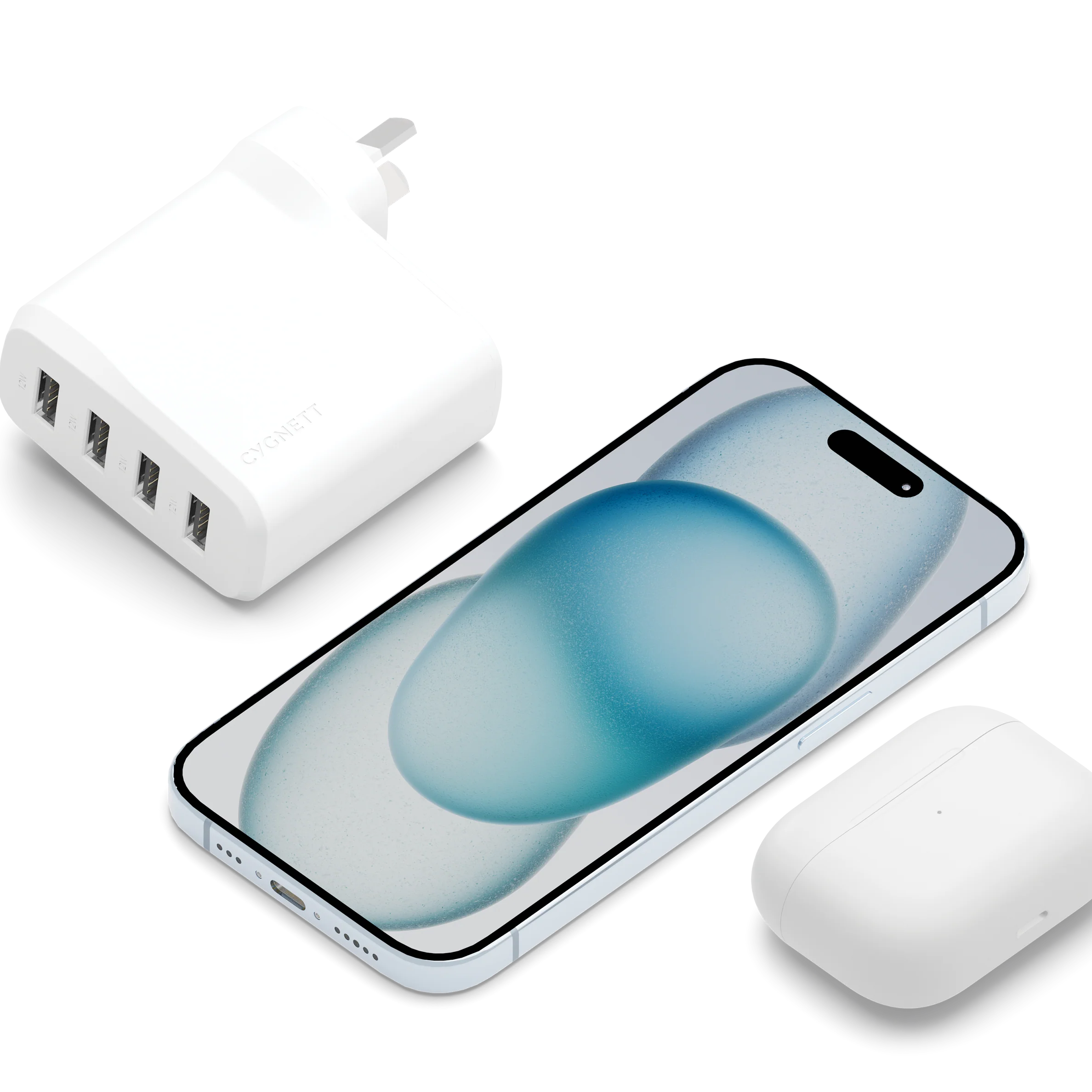 24W Multi Port Wall Charger - Image 4