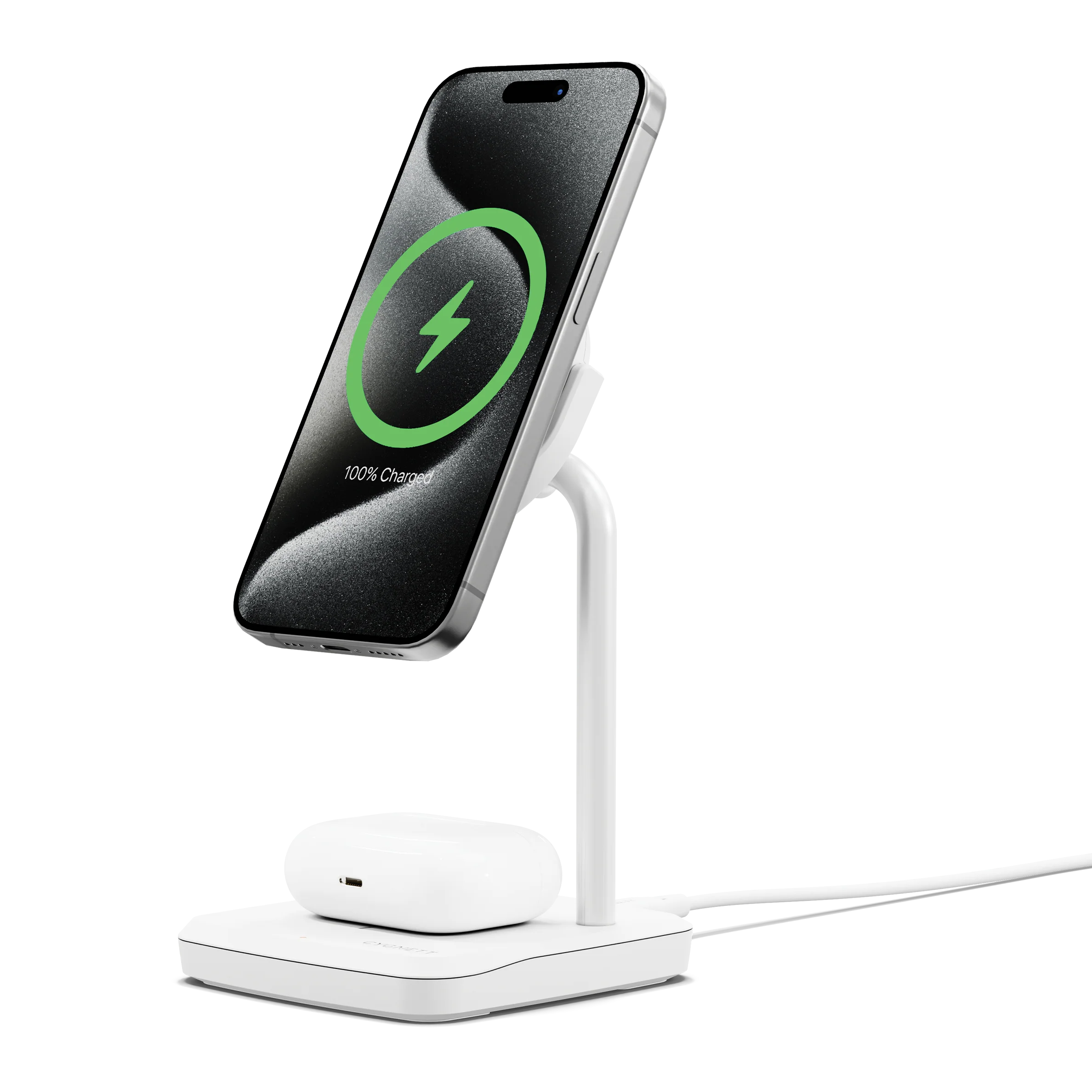 2-in-1 Magnetic Wireless Charger Qi2