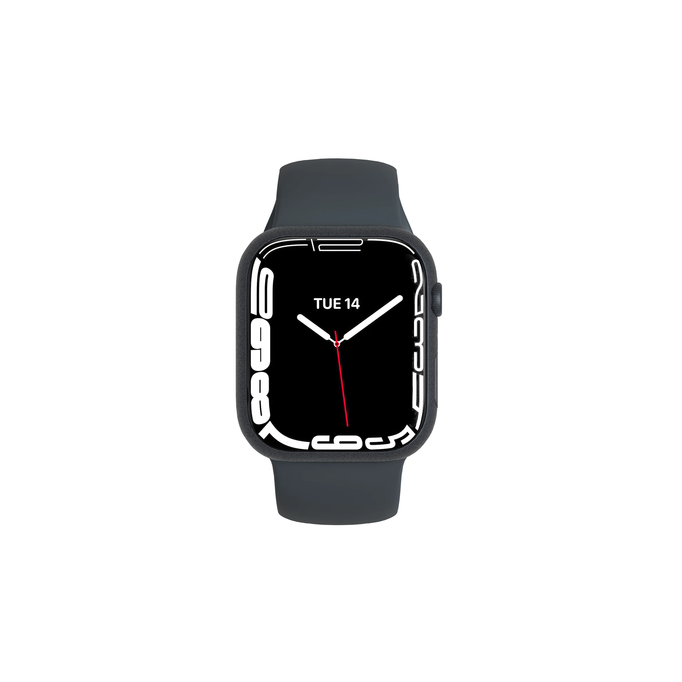 Silicone Band for Apple Watch 3/4/5/6/7/SE 42/44/45mm - Image 2