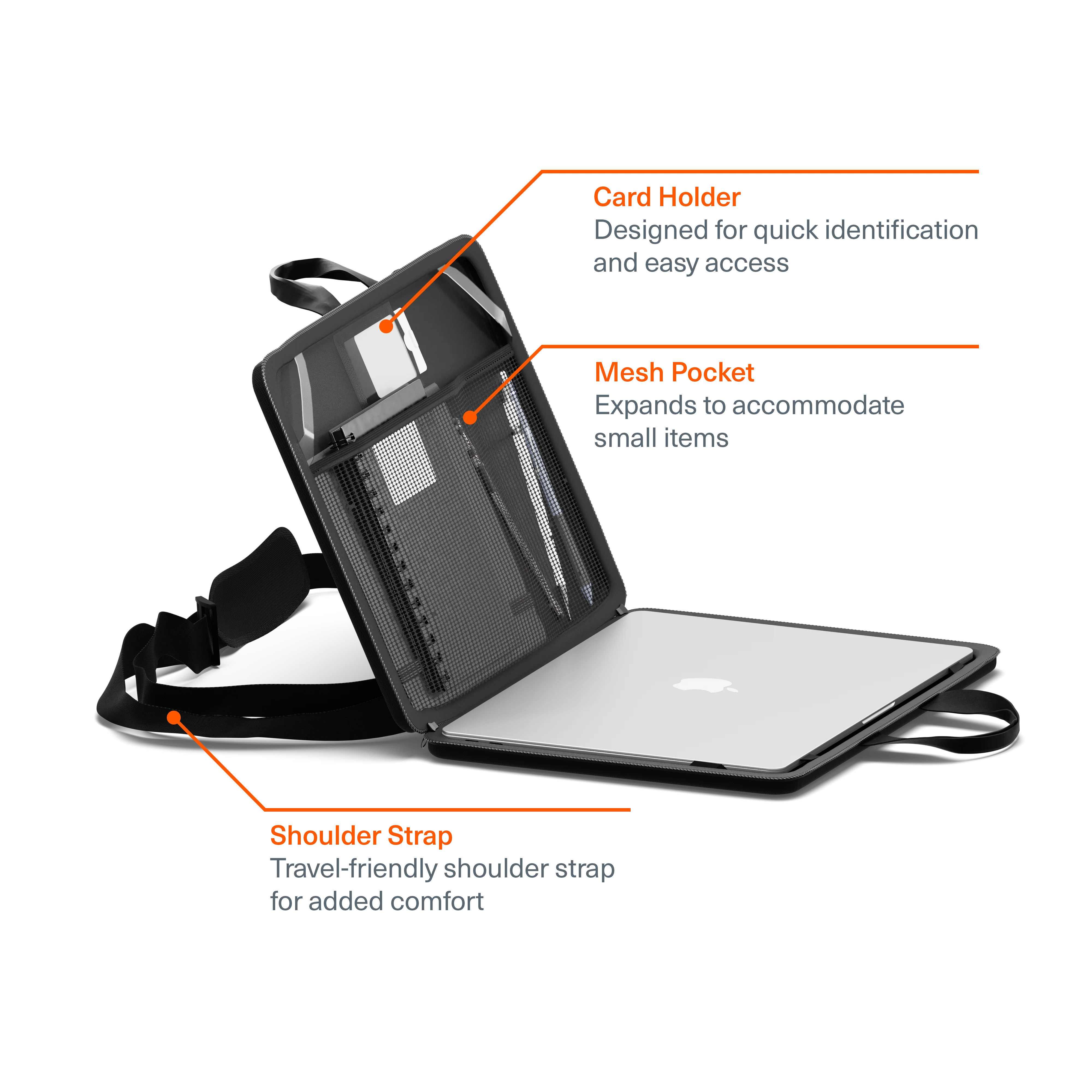 SoftShell Laptop Case Medium 14” - Image 3