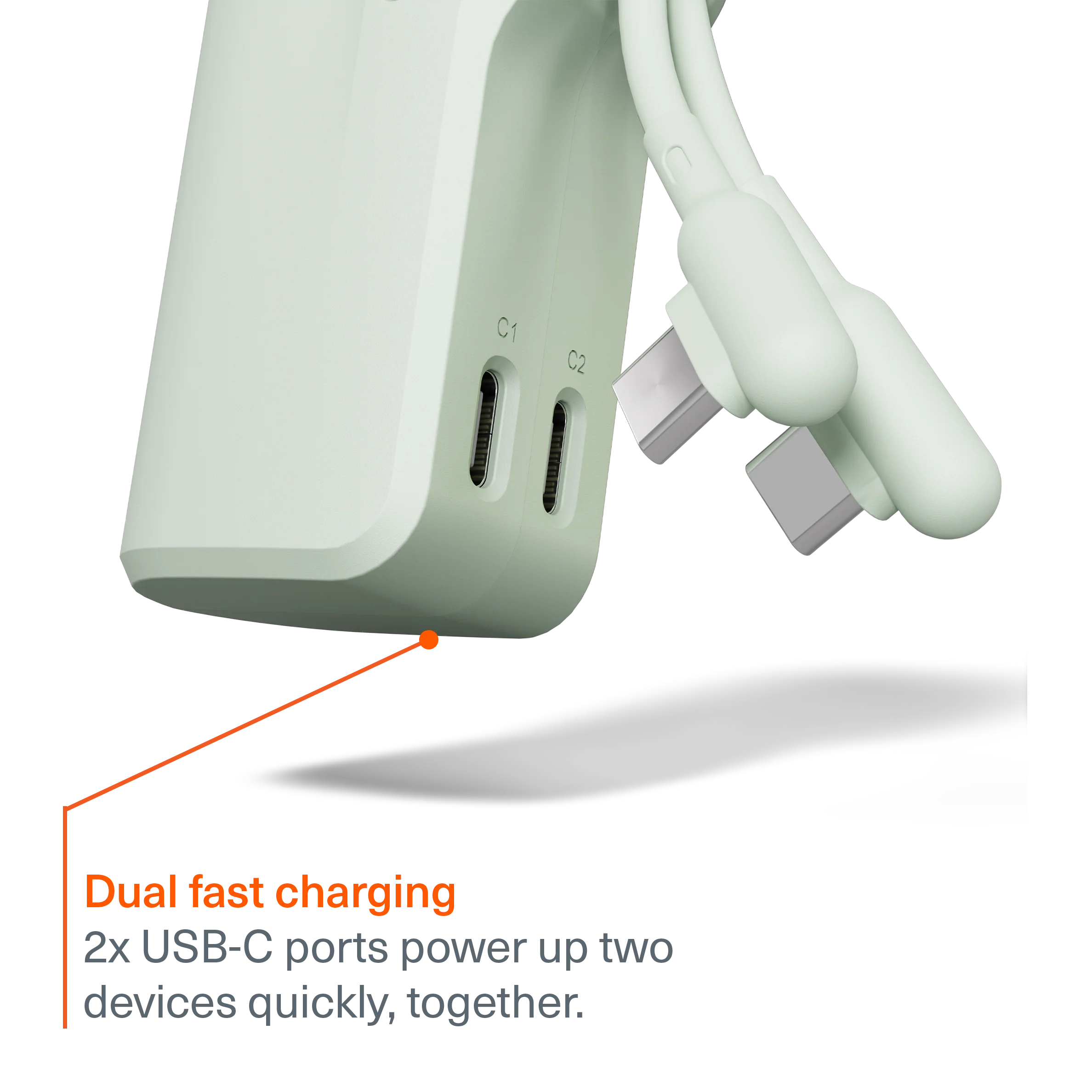 Power Bank 5K + USB-C Cable Combo - Image 2