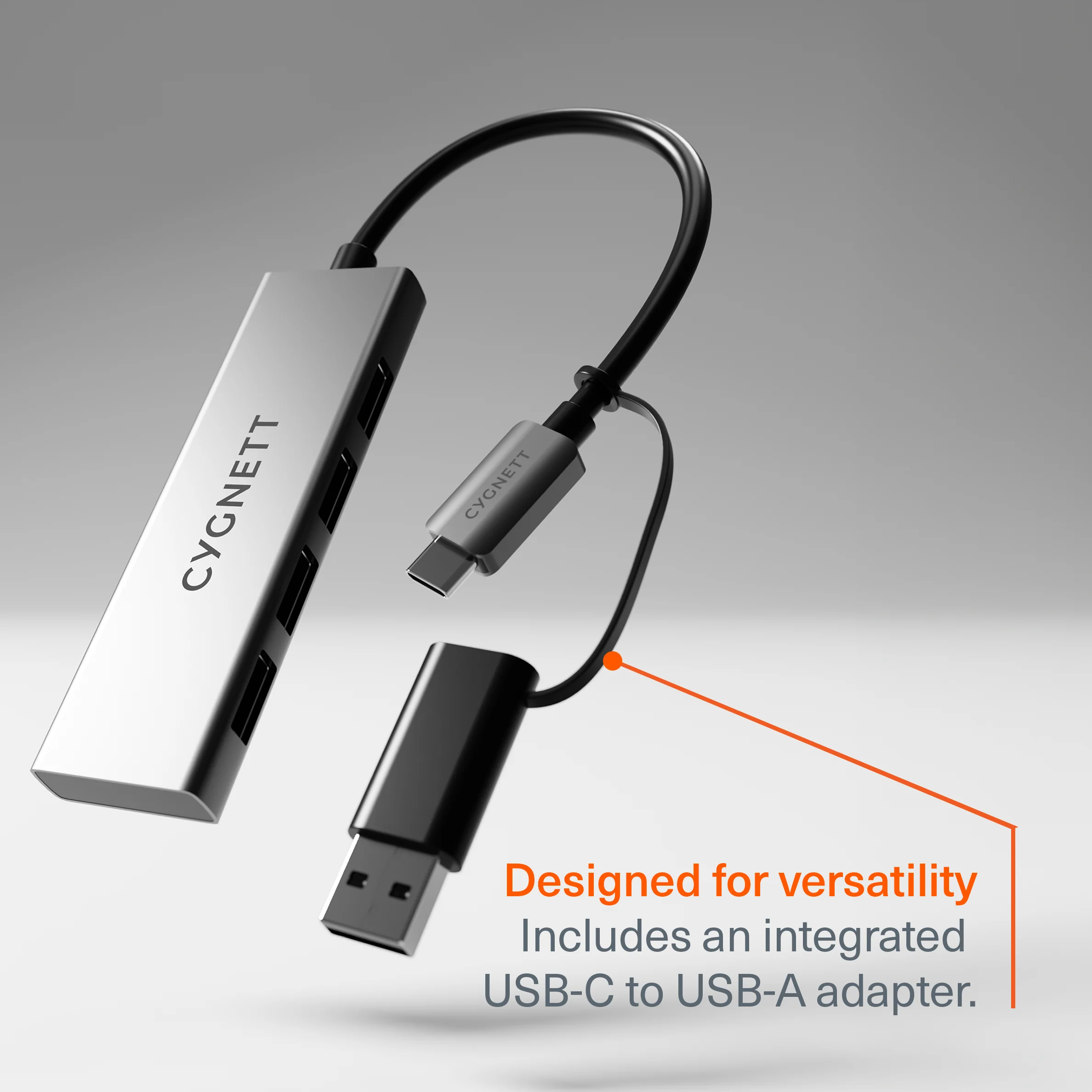 4-in-1 USB-C to USB-A Hub - Image 5