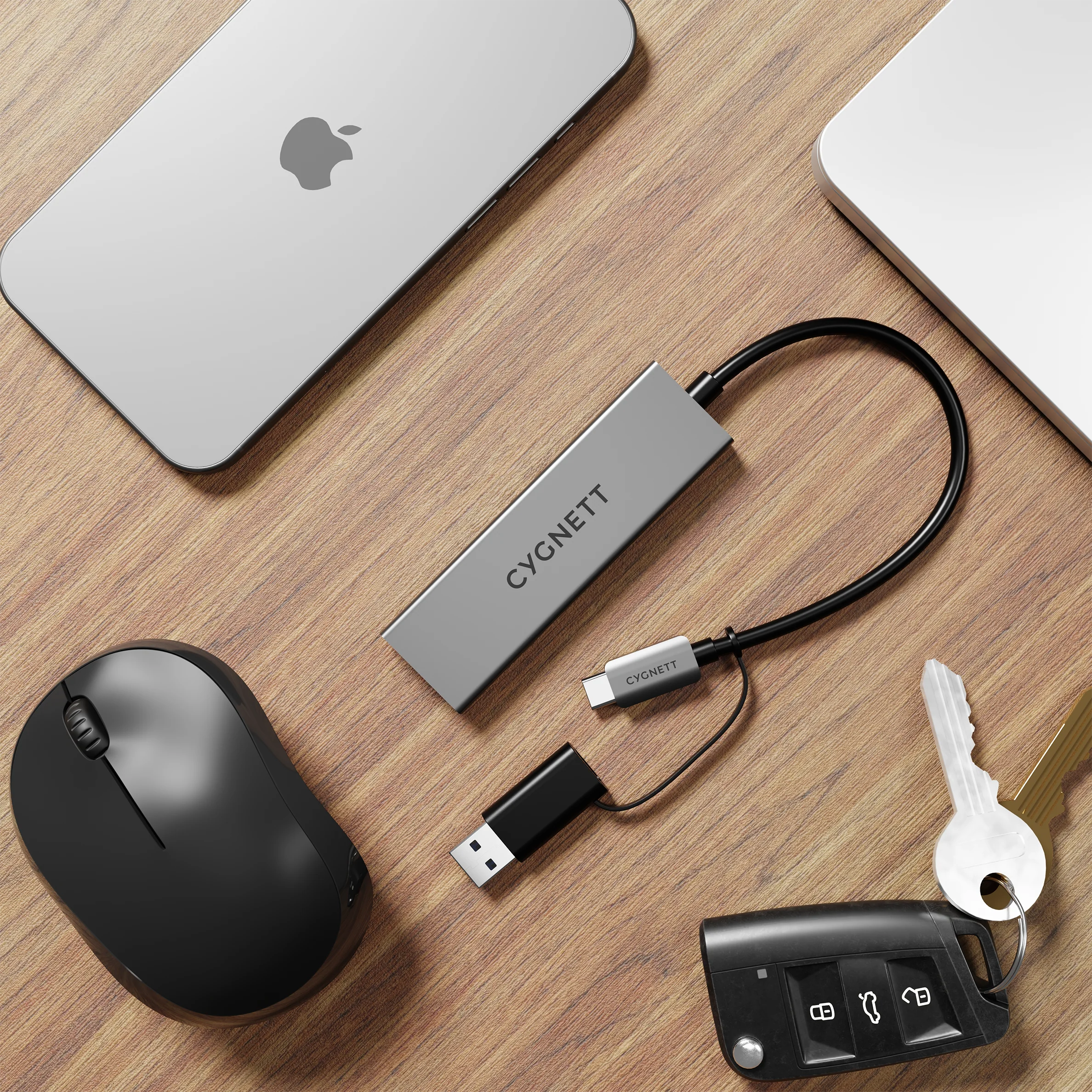 4-in-1 USB-C to USB-C Hub - Image 4