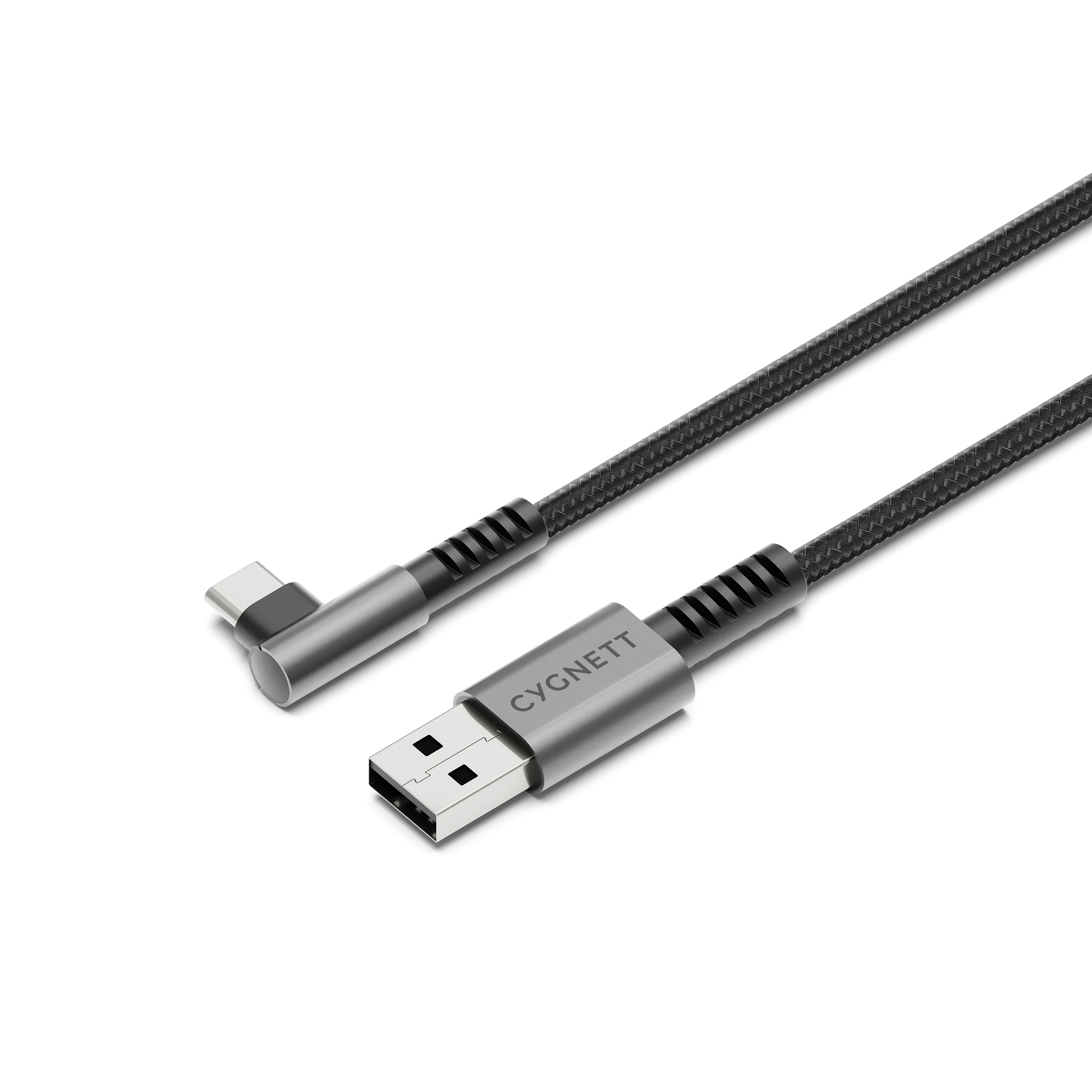 Right Angle USB-C to USB-A Cable - 1M