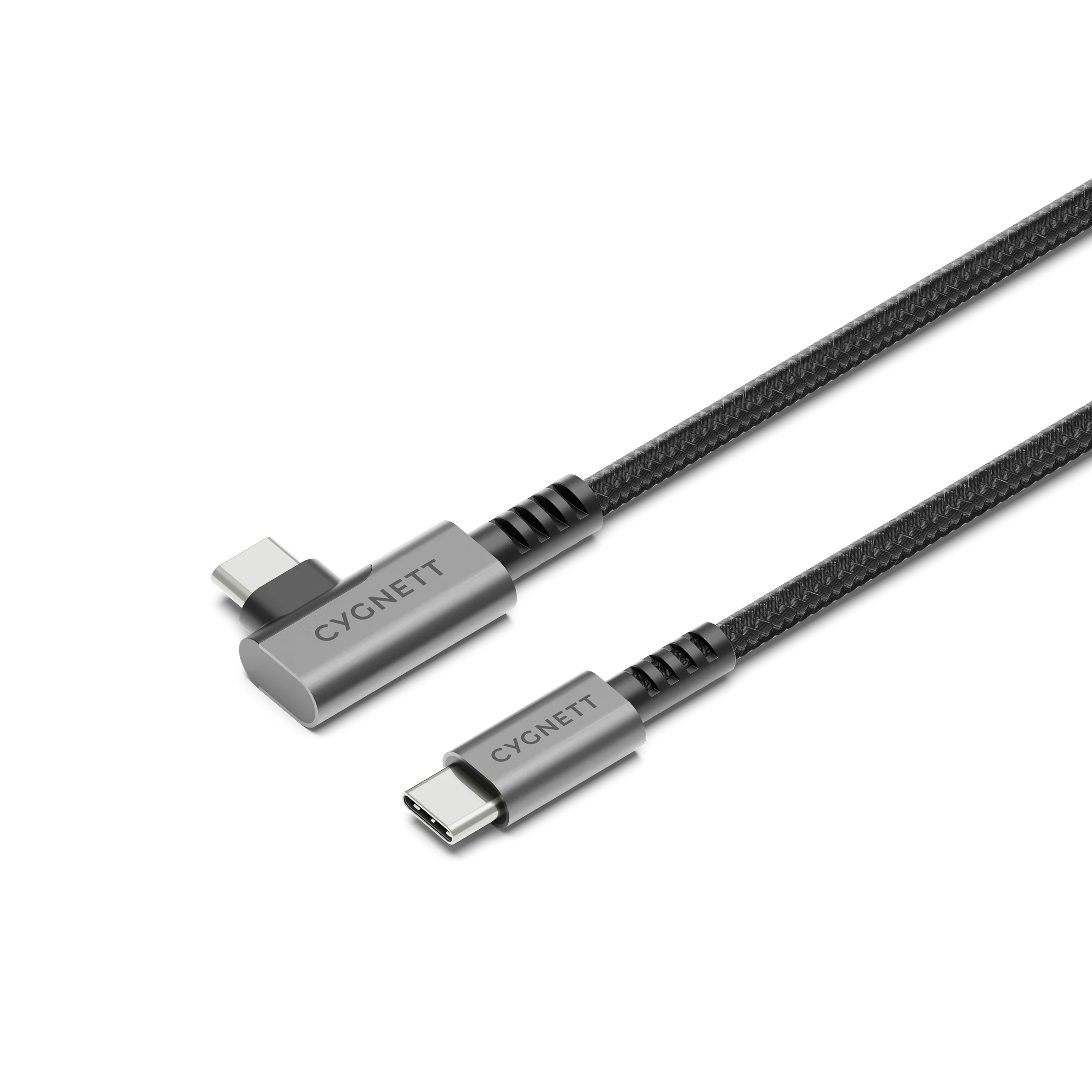 Right Angle USB-C to USB-C Cable - 1M
