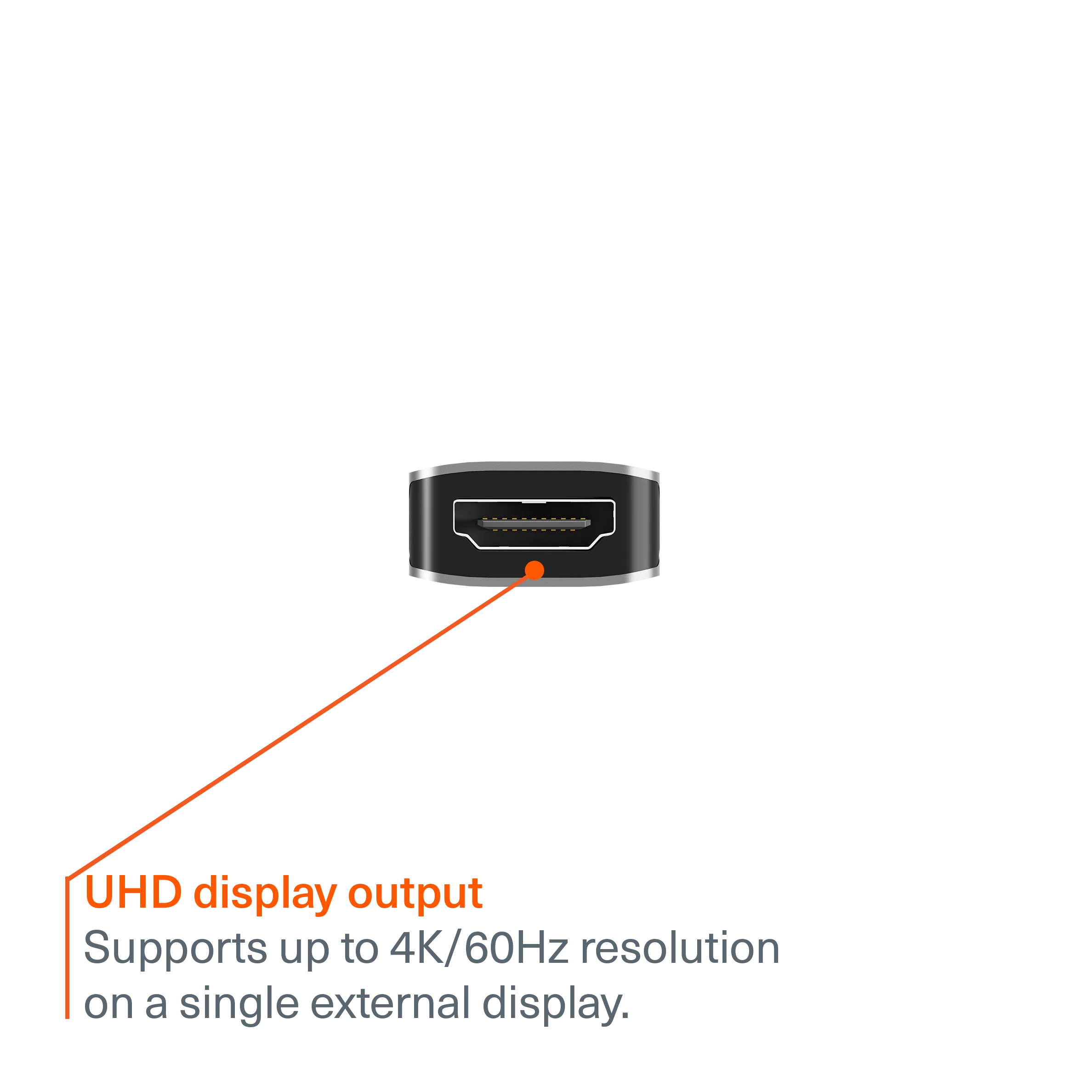 USB-C to Single HDMI Adapter - Image 3