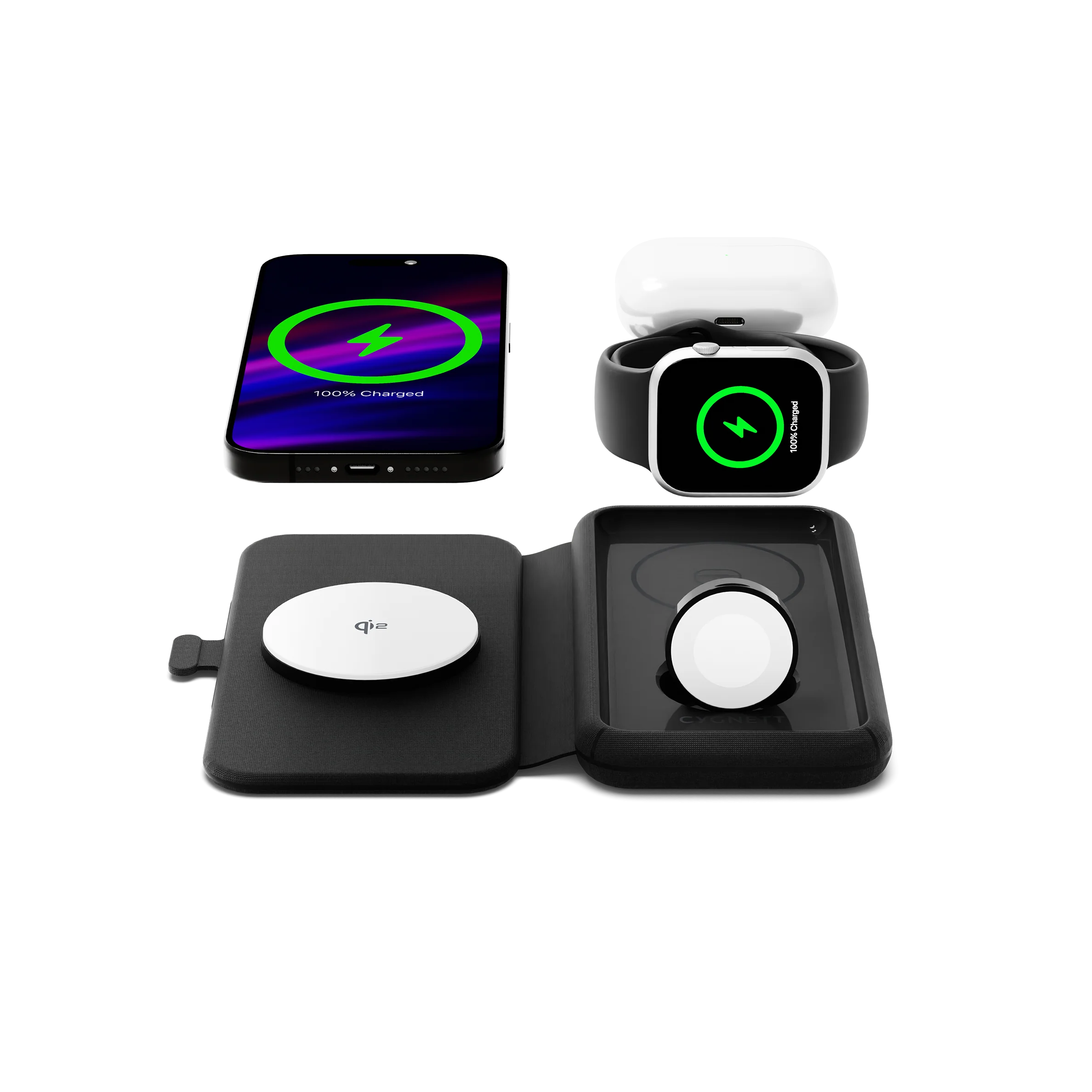 MagTravel Qi2 3-in-1 Wireless Charger - Image 3