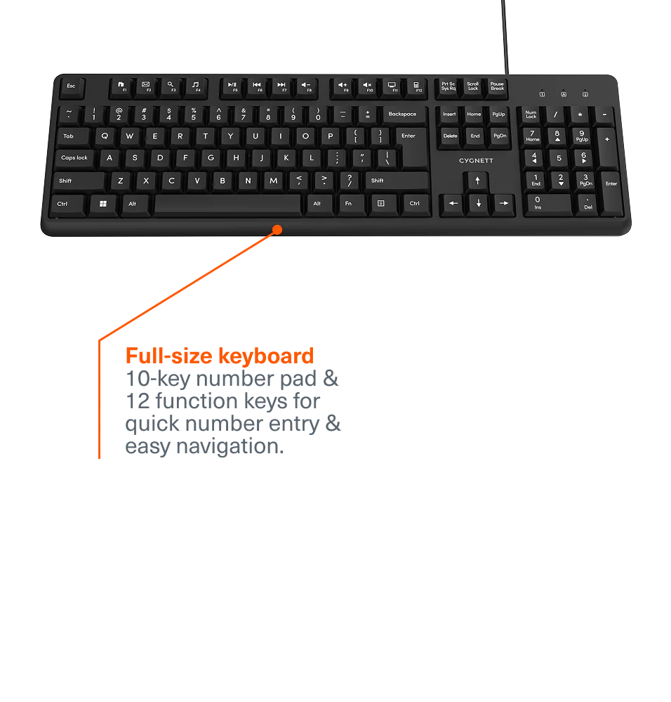 Wired Keyboard & Mouse Combo - Image 3